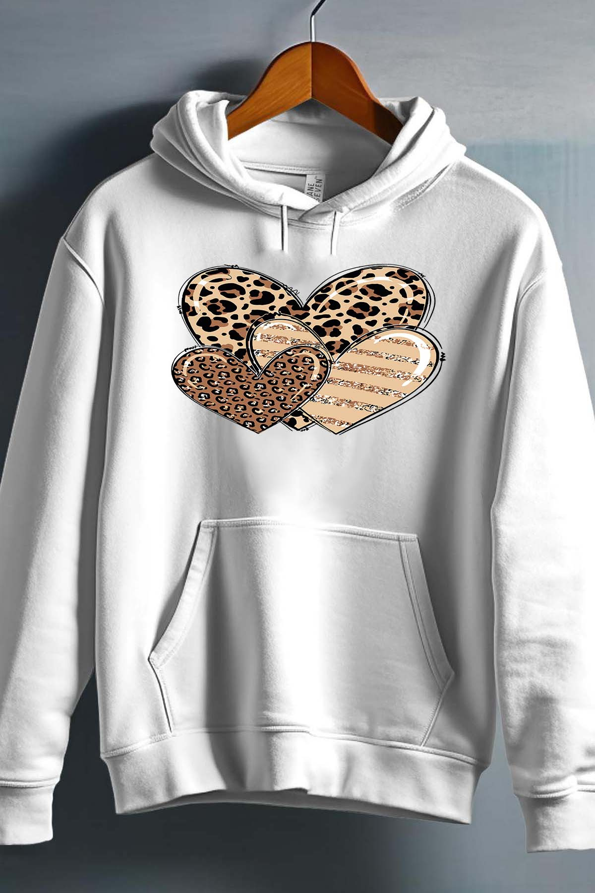 Grossiste I.A.L.D FRANCE - Three coeurs leo - Sweat capuche Fille