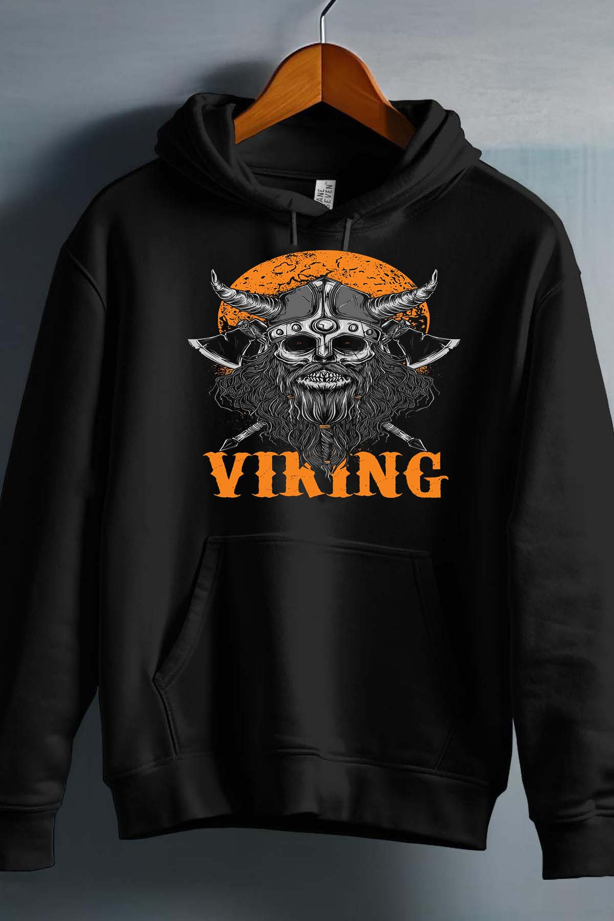 Grossiste I.A.L.D FRANCE - Viking tete de mort - Sweat capuche Garçon