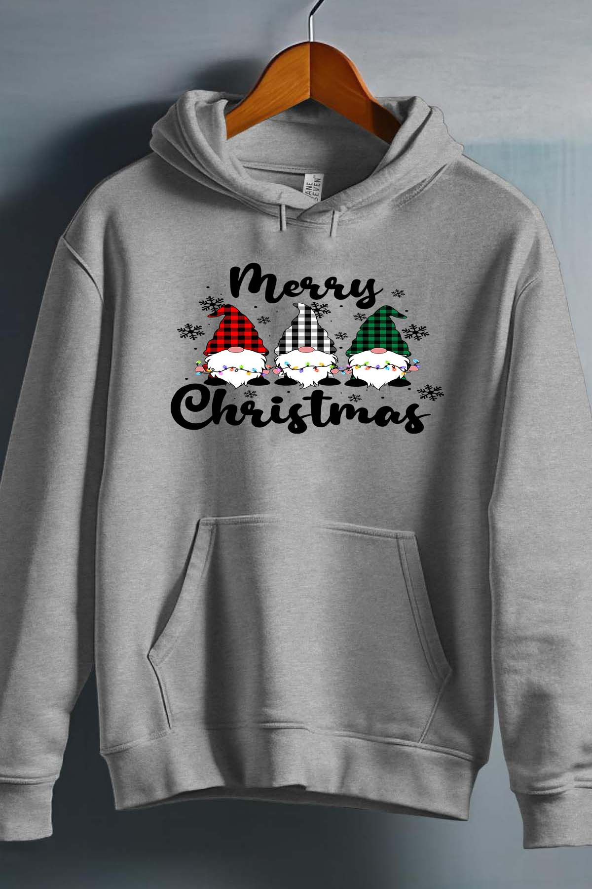 Wholesaler I.A.L.D FRANCE - Gnom christmas - Girl's hooded sweatshirt