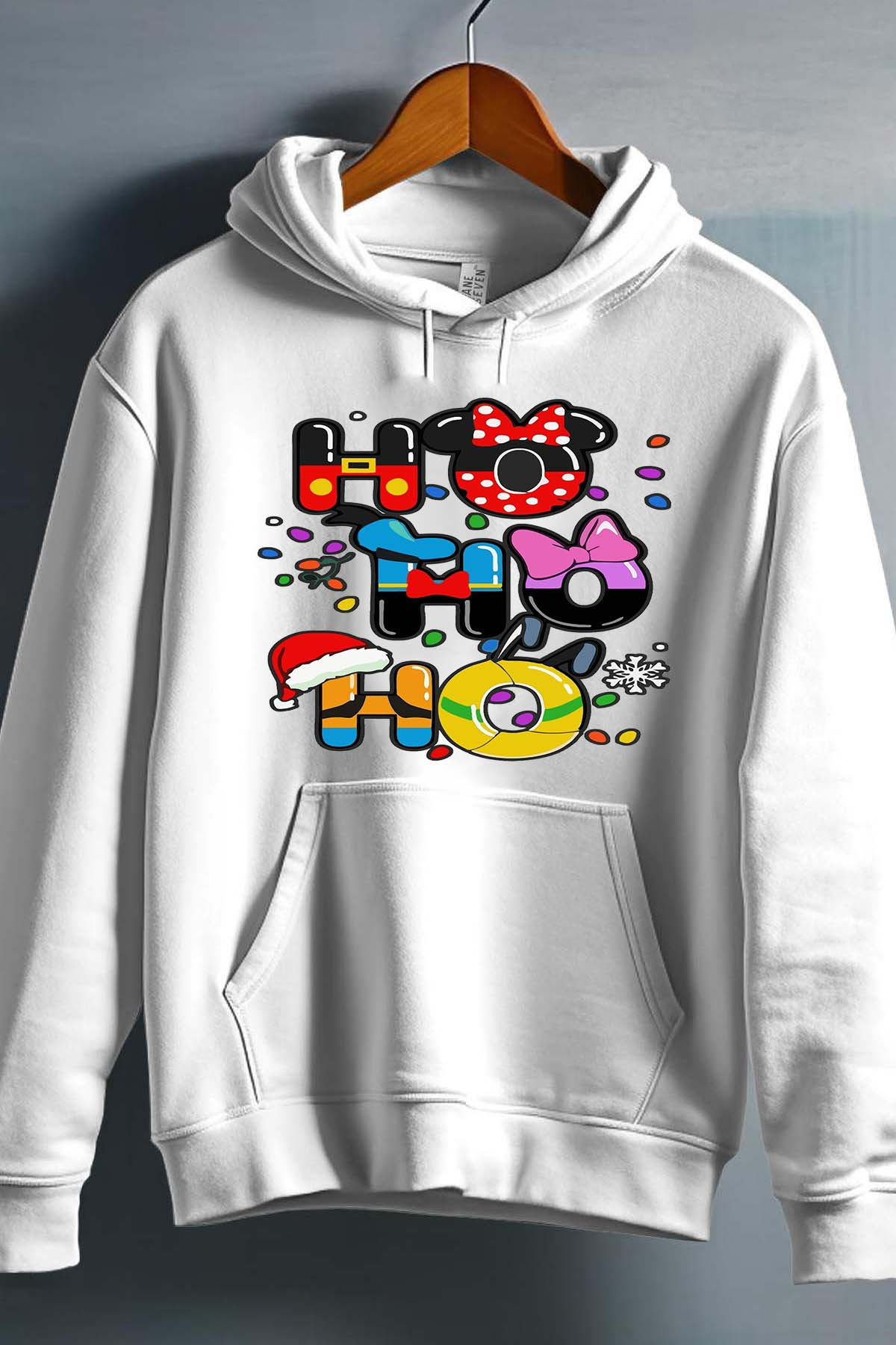 Wholesaler I.A.L.D FRANCE - Hohoho Disn - Girl's hooded sweatshirt