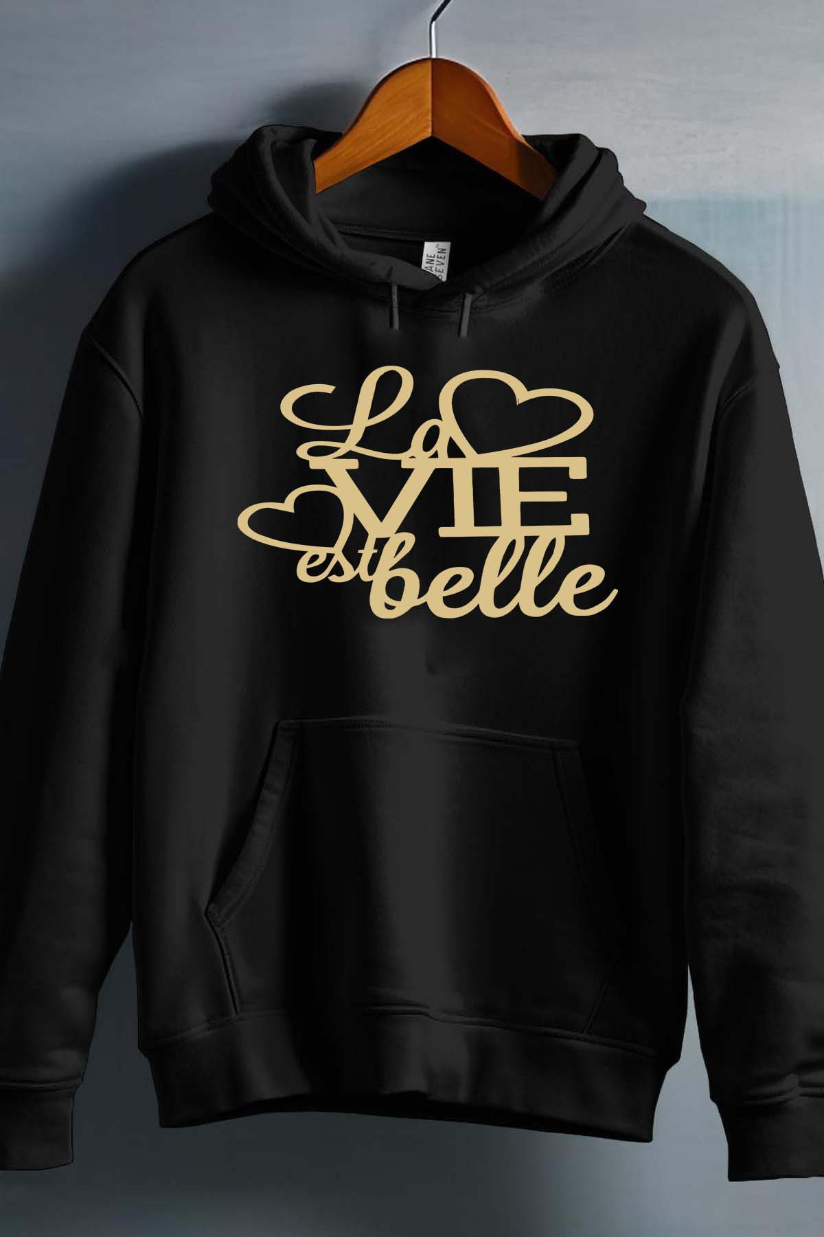 Wholesaler I.A.L.D FRANCE - La vie belle - Girl's hooded sweatshirt