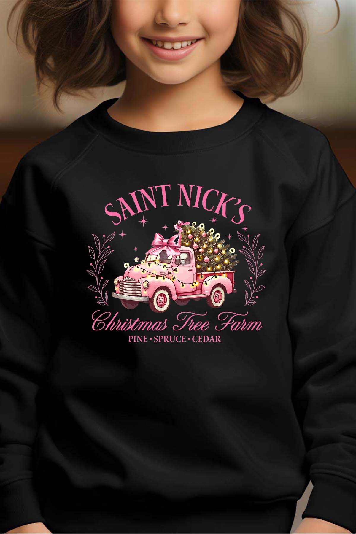 Wholesaler I.A.L.D FRANCE - Saint Nicks - Girl's Round Neck Sweatshirt