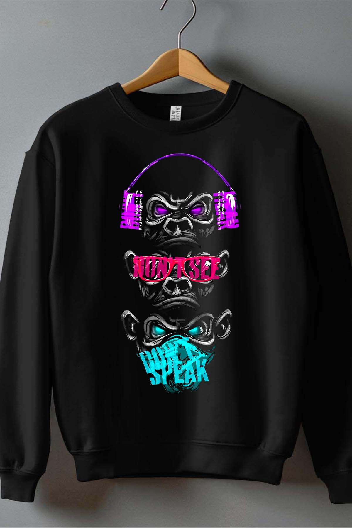 Grossiste I.A.L.D FRANCE - Don't Speak - Sweat Col Rond Garçon