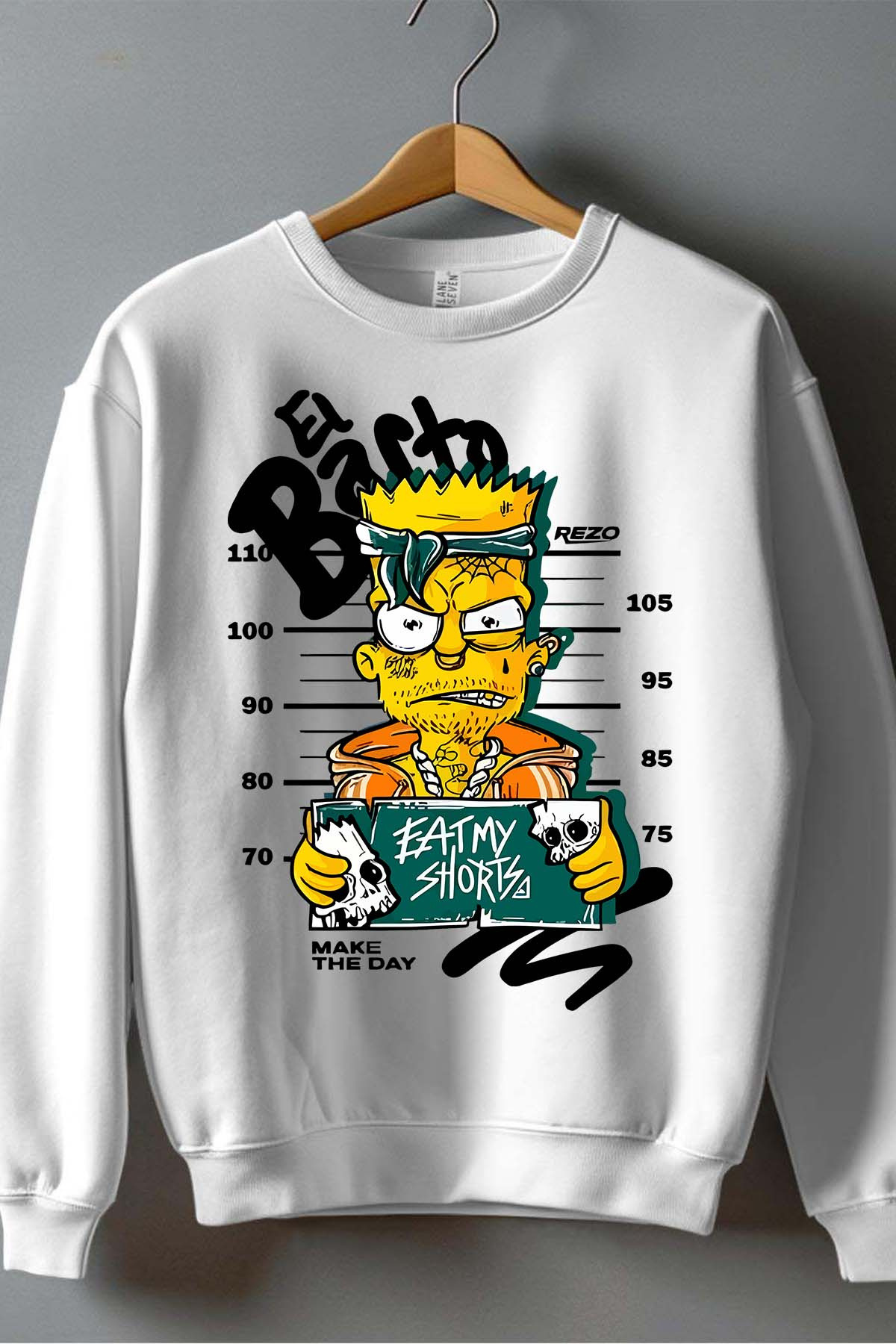 Wholesaler I.A.L.D FRANCE - El barto - Boy's Round Neck Sweatshirt