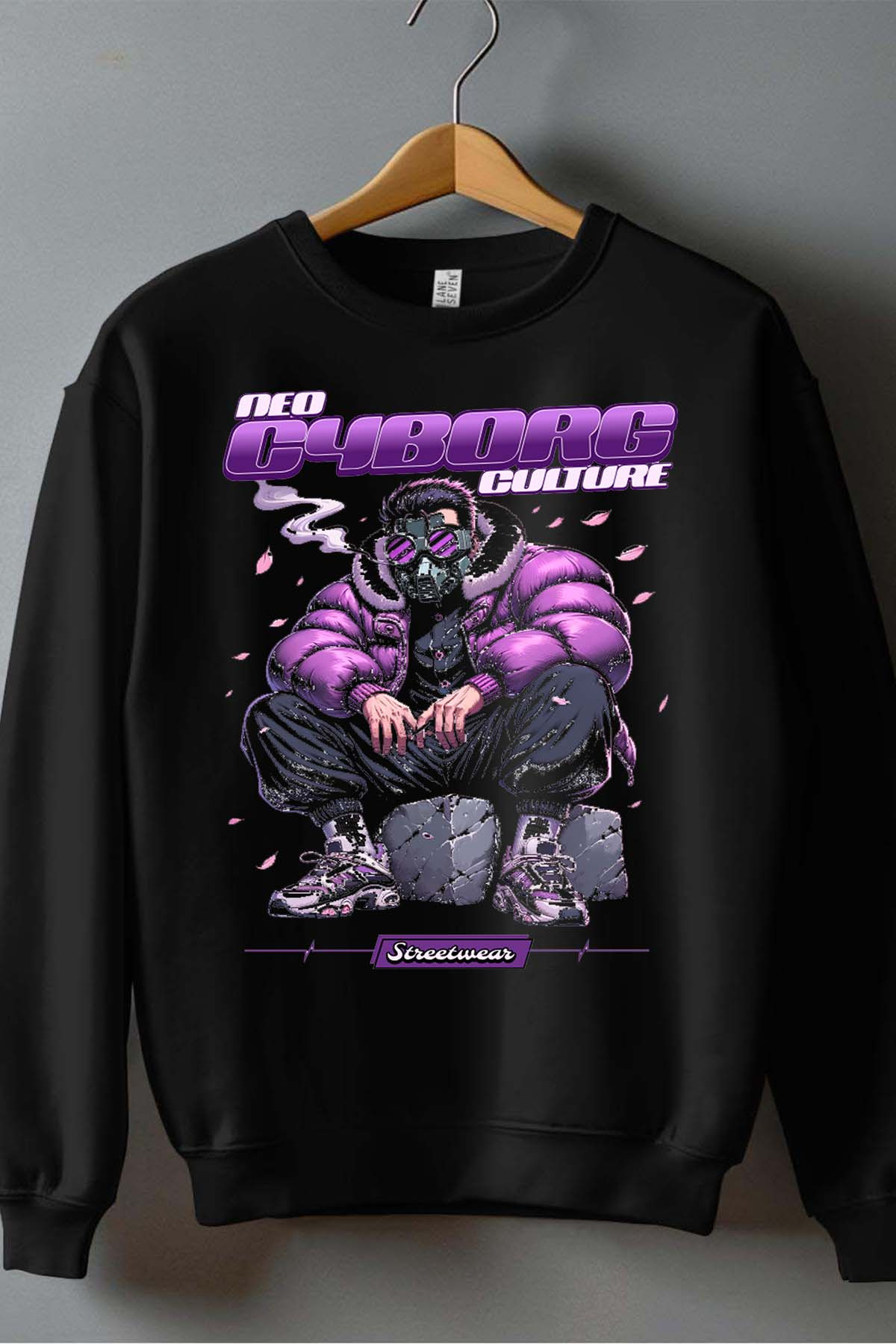 Grossiste I.A.L.D FRANCE - Neo Cyborg Culture - Sweat Col Rond Garçon