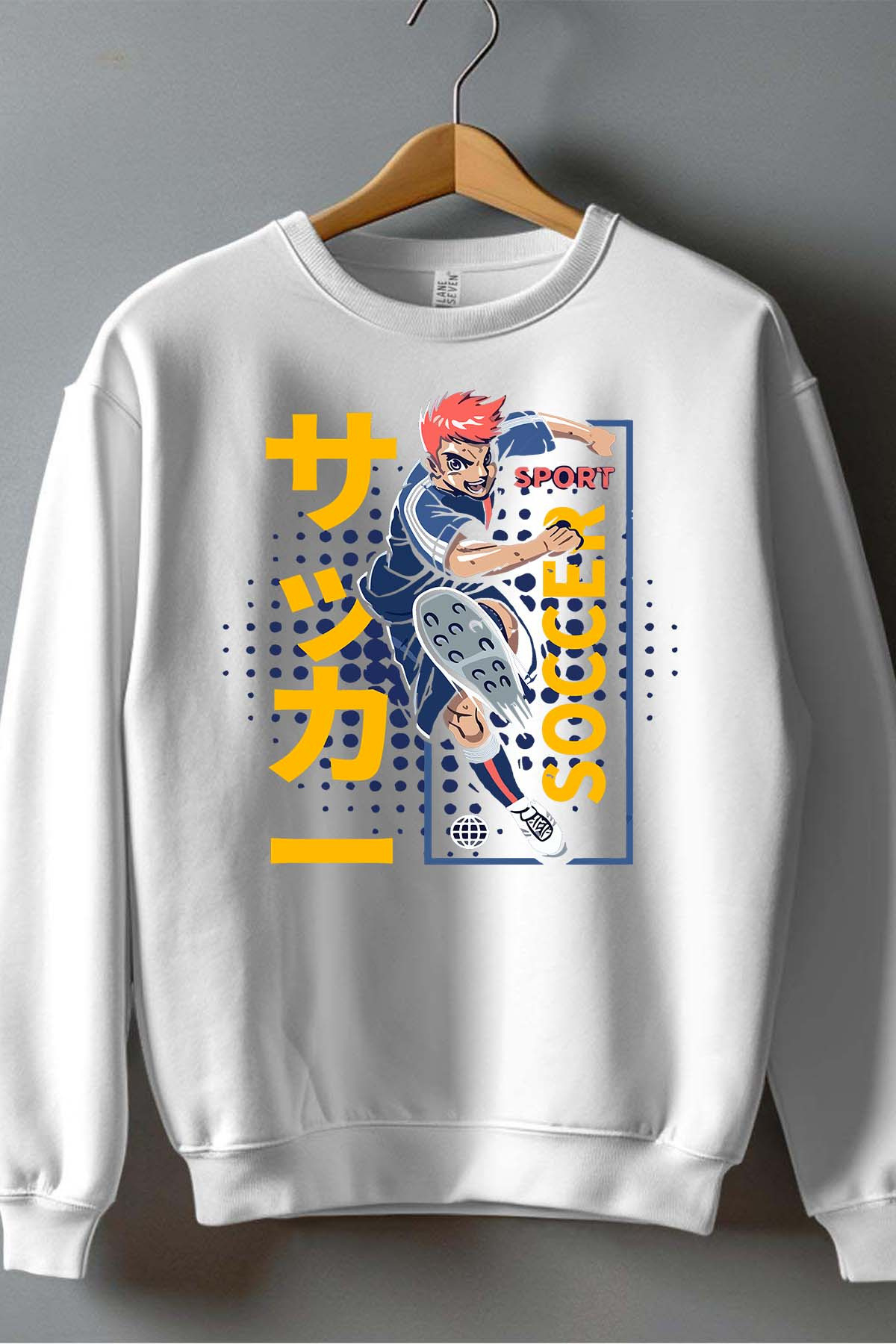 Grossiste I.A.L.D FRANCE - Sport Soccer - Sweat Col Rond Garçon