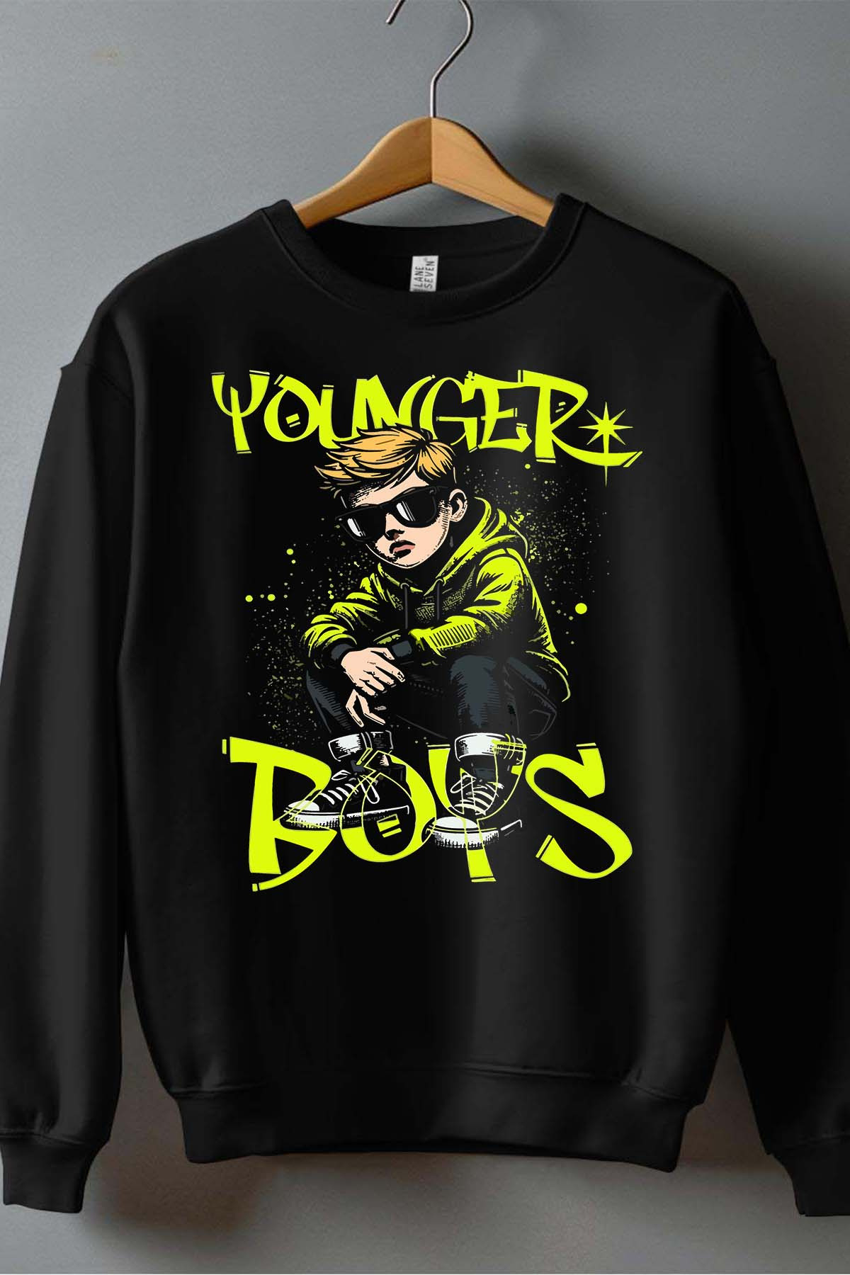 Grossiste I.A.L.D FRANCE - Younger boys - Sweat Col Rond Garçon