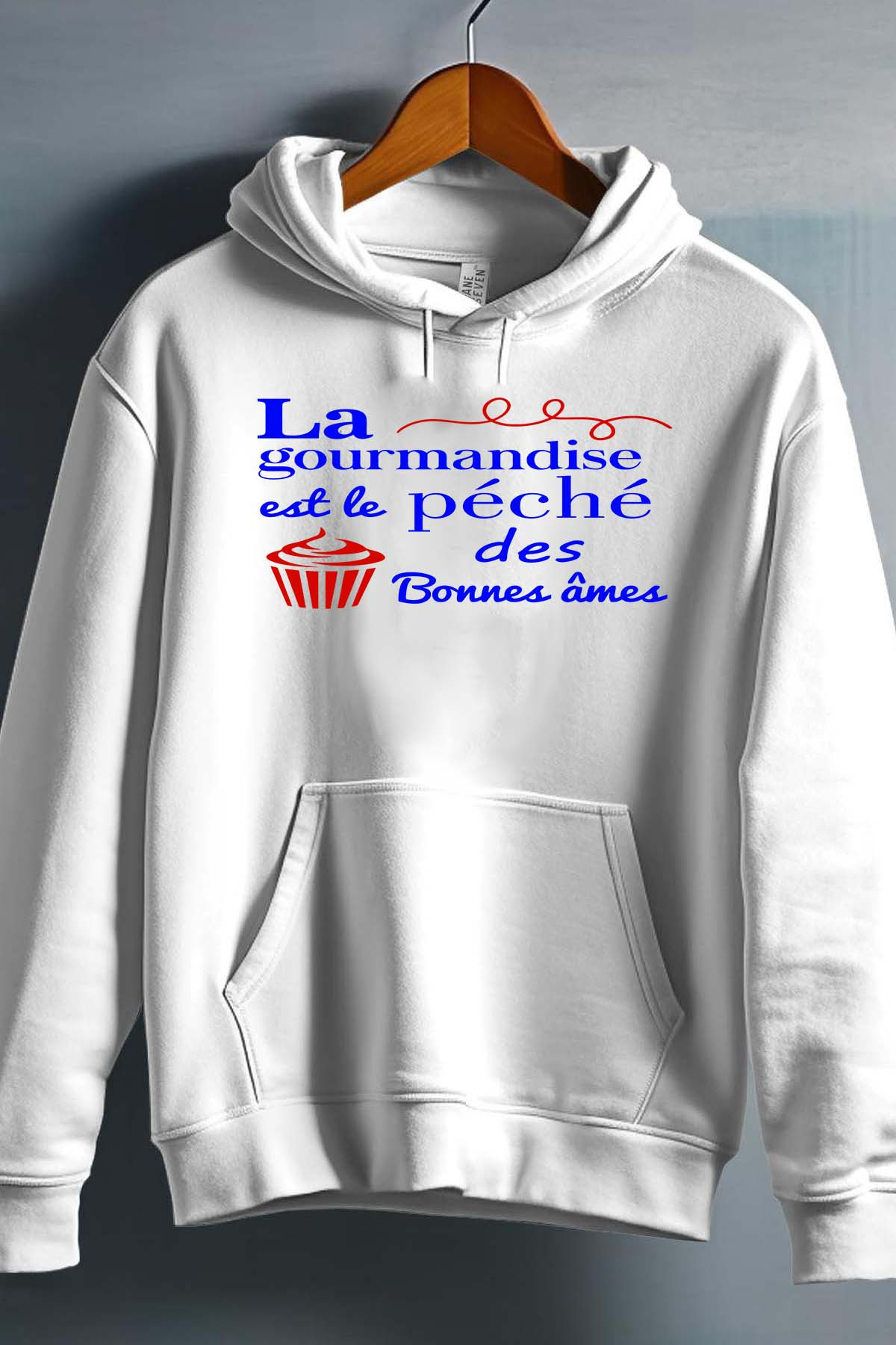 Grossiste I.A.L.D FRANCE - Gourmandise péché - Sweat capuche Fille