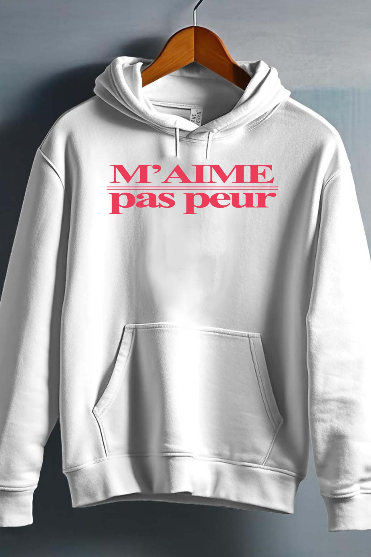 Grossiste I.A.L.D FRANCE - M'aime pas peur - Sweat capuche Fille