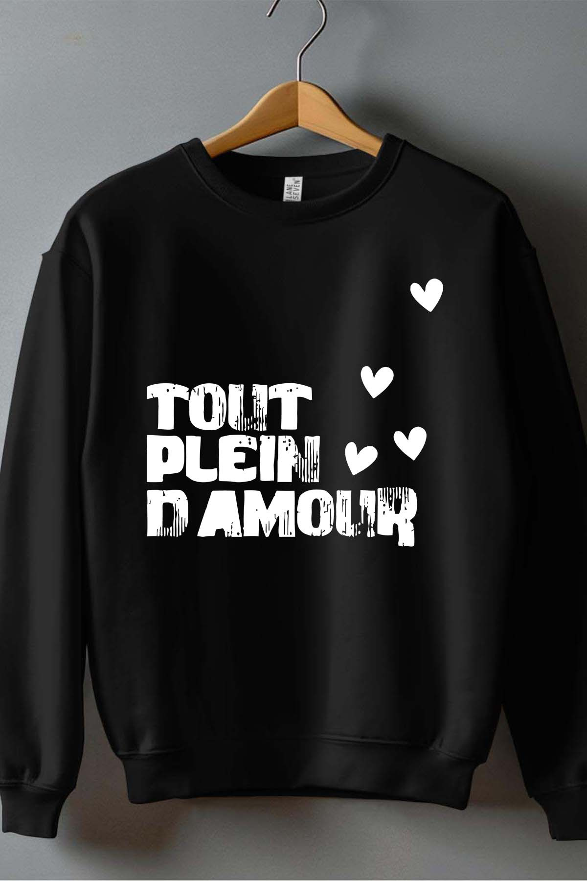 Grossiste I.A.L.D FRANCE - Tout amour - Sweat Col Rond Garçon