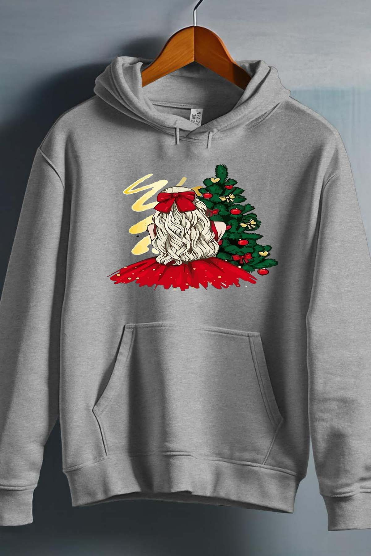 Grossiste I.A.L.D FRANCE - Blonde noel - Sweat Capuche Fille