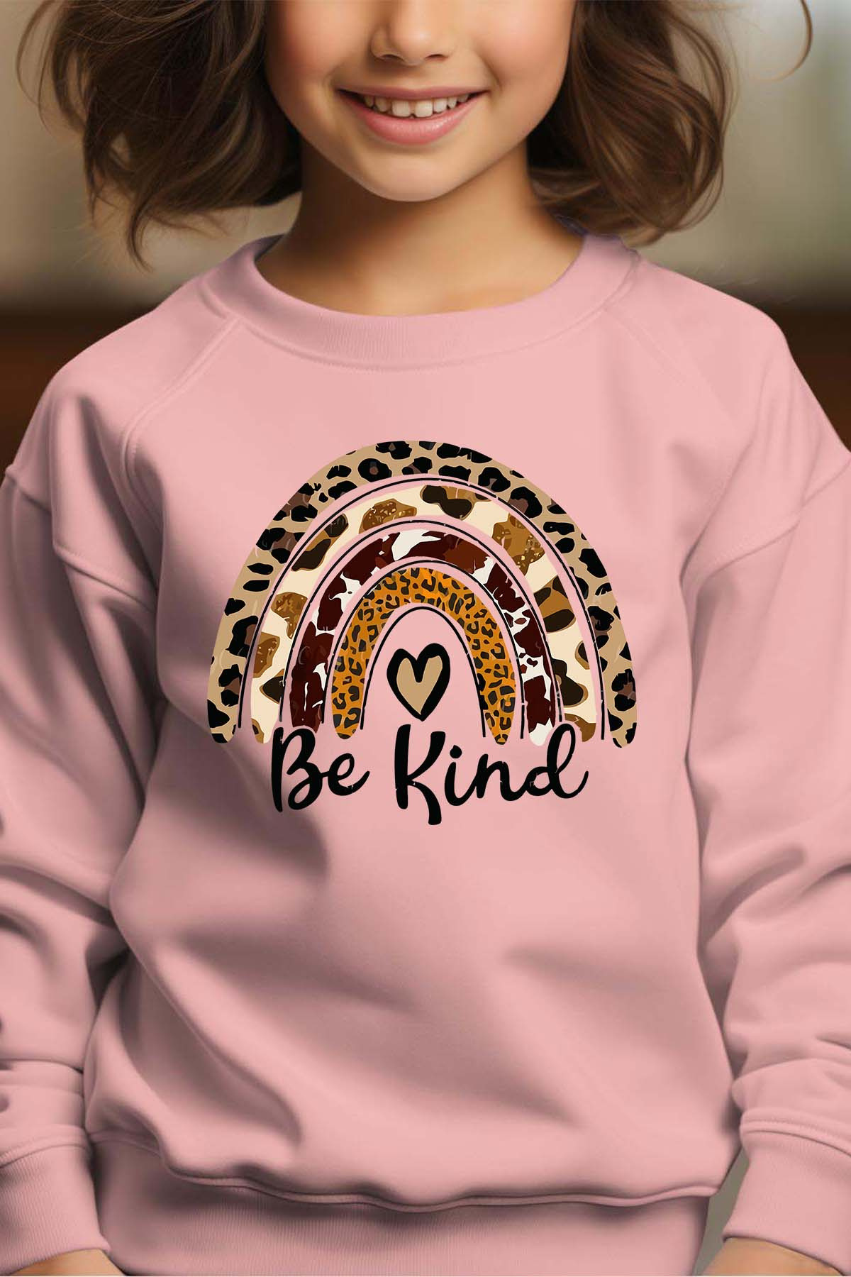 Grossiste I.A.L.D FRANCE - RainBo kind - Sweat Col Rond Fille