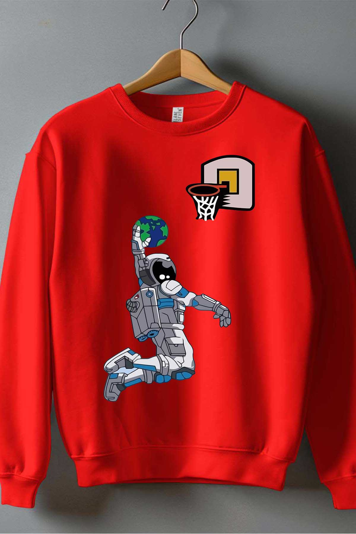 Grossista I.A.L.D FRANCE - Felpa girocollo Dunk Earth per ragazzi