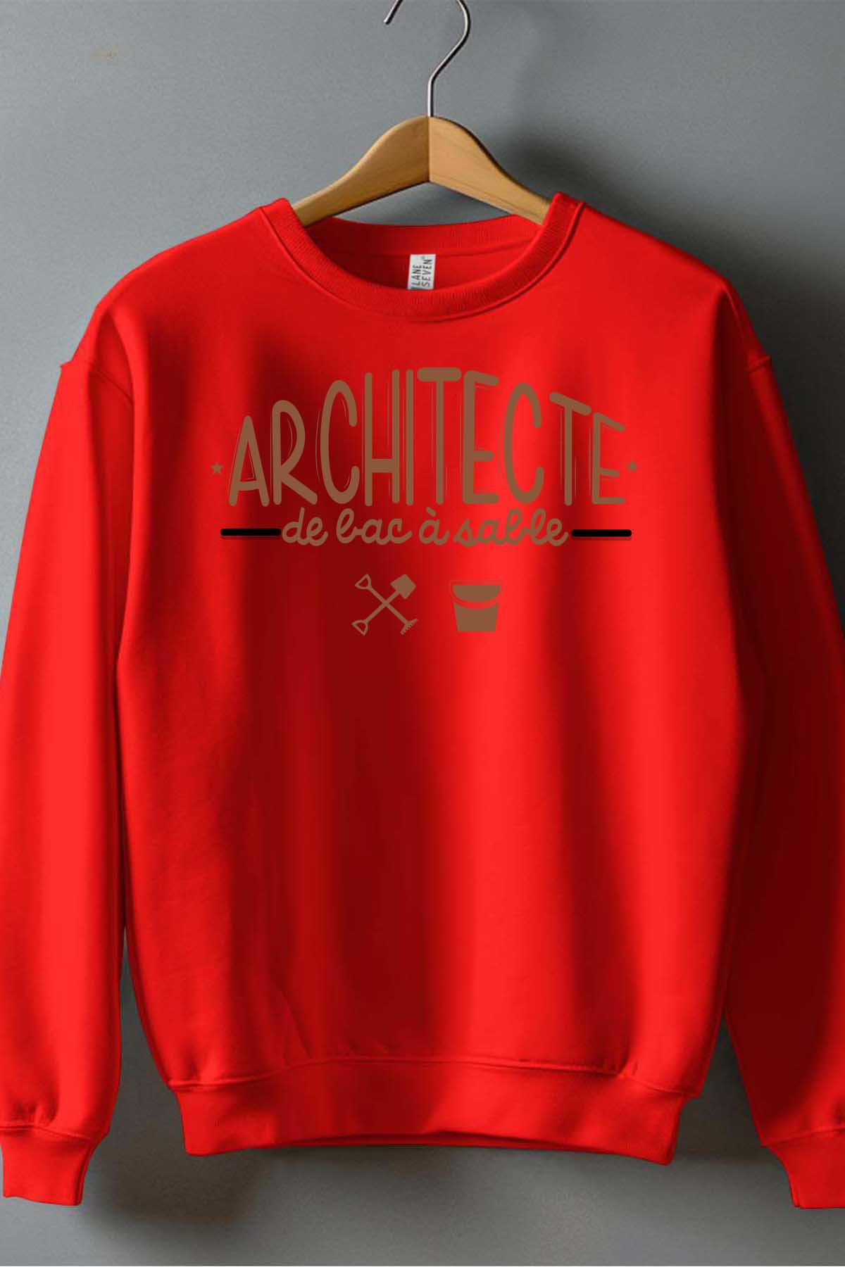 Grossiste I.A.L.D FRANCE - Architecte de bac a sable - Sweat Col Rond Garçon