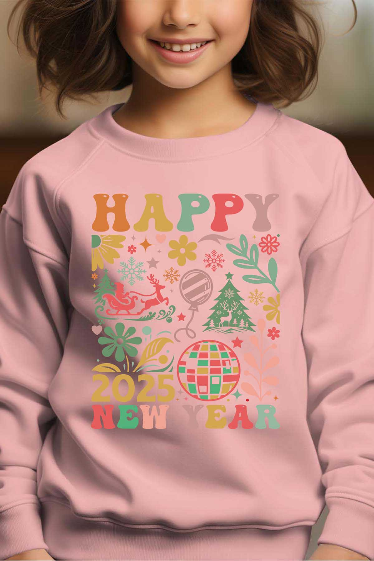 Grossiste I.A.L.D FRANCE - Génial2025 - Sweat Col Rond Fille