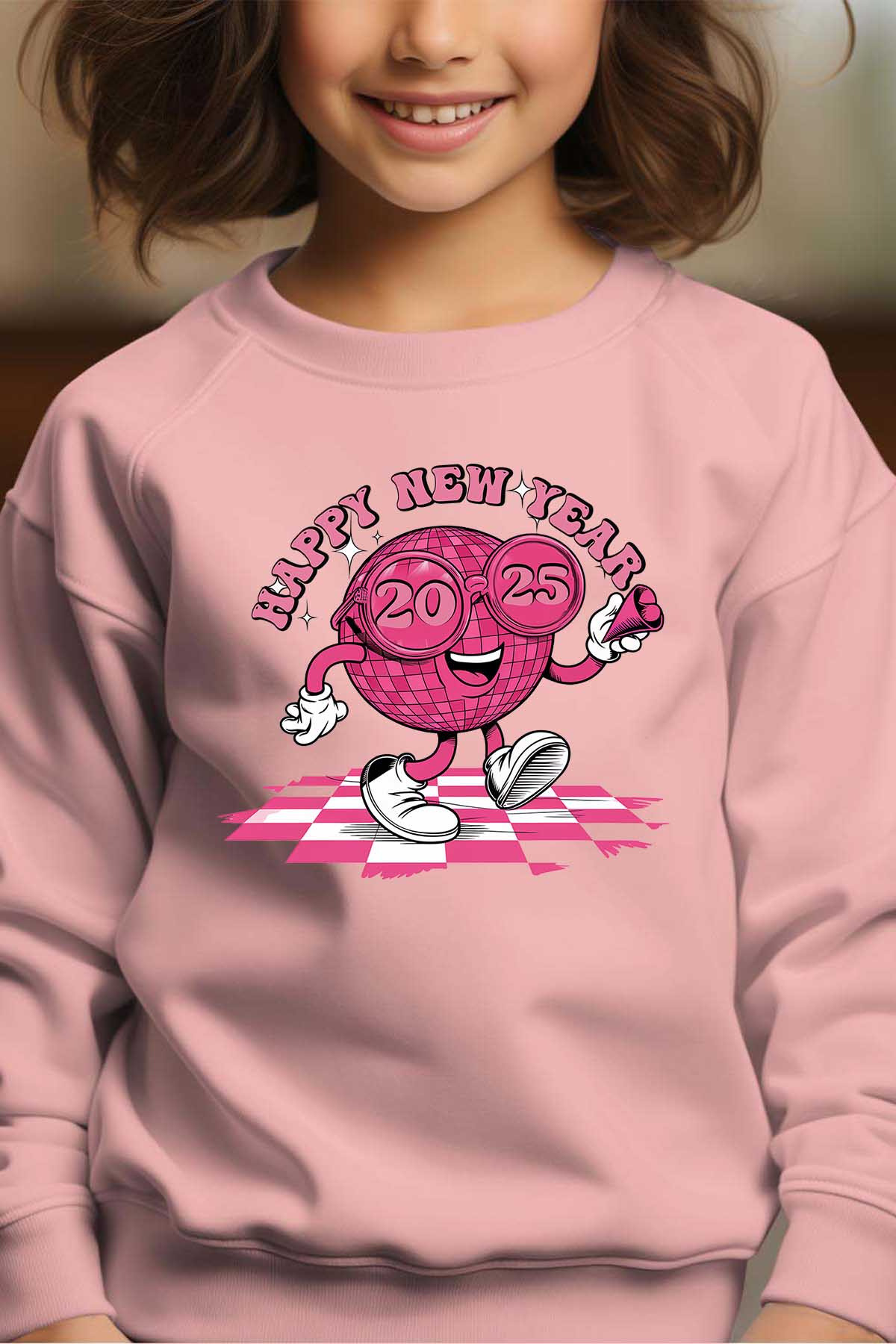 Grossiste I.A.L.D FRANCE - SADA25 - Sweat Col Rond Fille