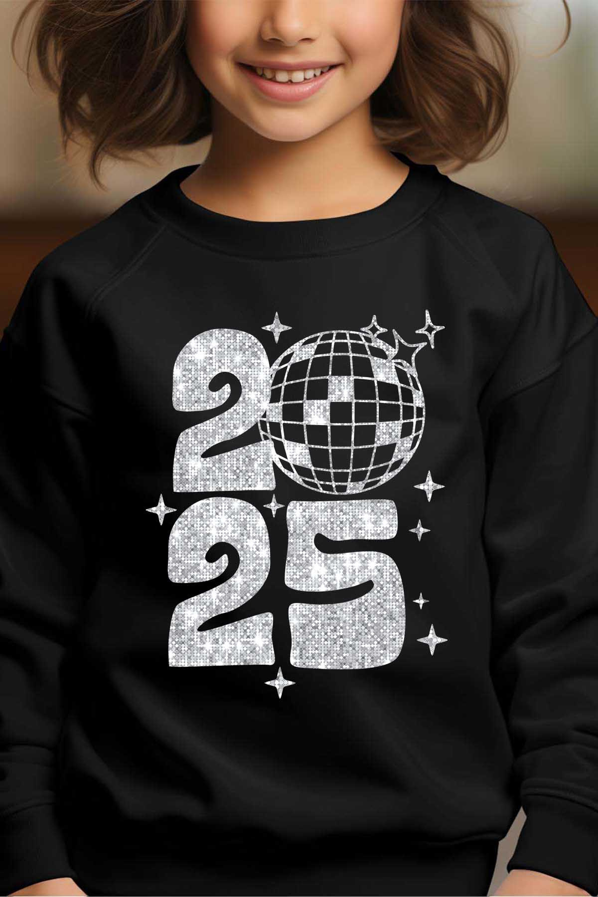 Grossiste I.A.L.D FRANCE - Silver2025 - Sweat Col Rond Fille