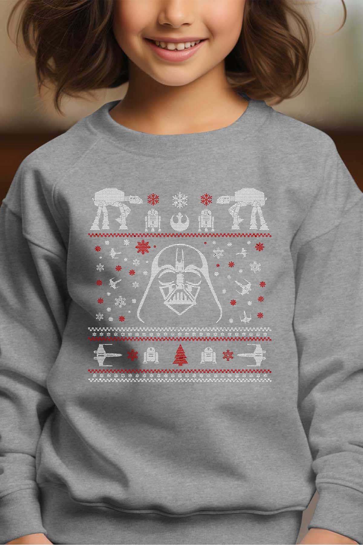 Grossiste I.A.L.D FRANCE - Tete star - Sweat Col Rond Fille