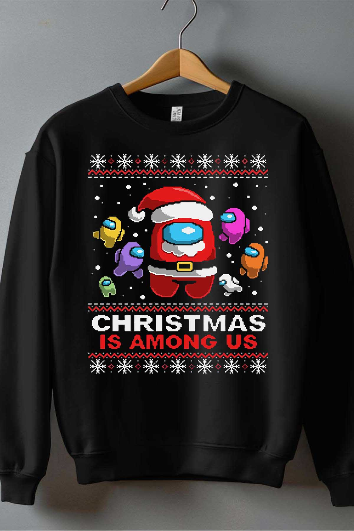 Grossiste I.A.L.D FRANCE - Among xmas - Sweat Col Rond Garçon