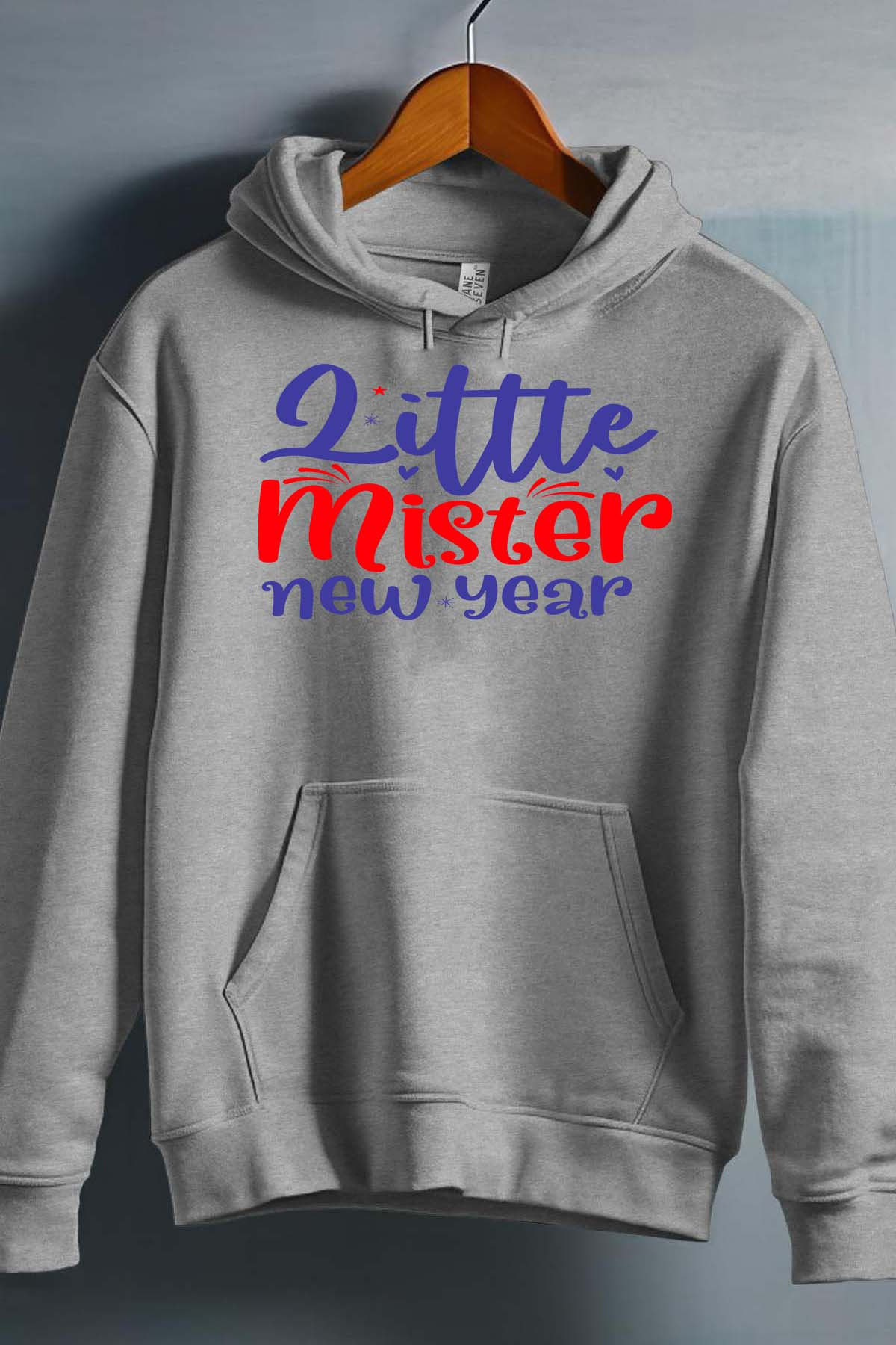 Grossiste I.A.L.D FRANCE - Little mister year - Sweat Capuche Garçon