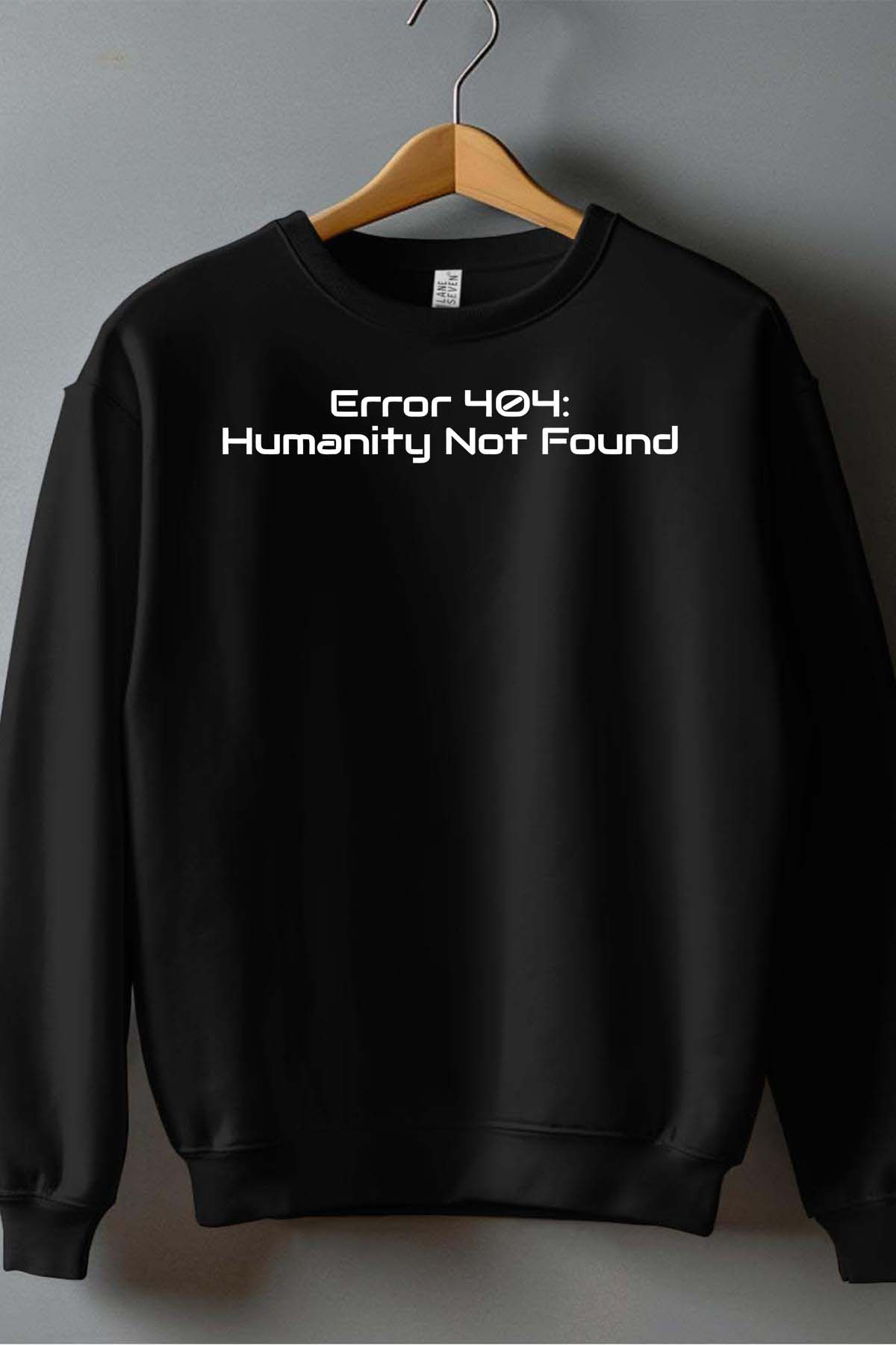 Mayorista I.A.L.D FRANCE - Error 404 humanidad - Sudadera Cuello Redondo Niño