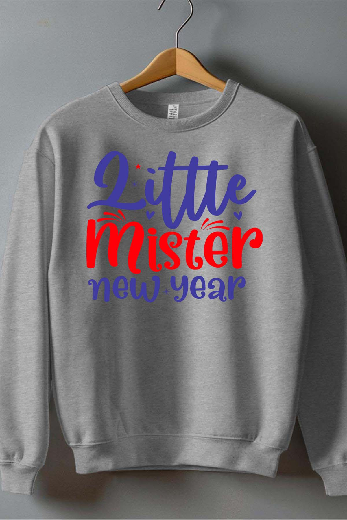 Mayorista I.A.L.D FRANCE - Little mister Year - Sudadera Cuello Redondo Niño