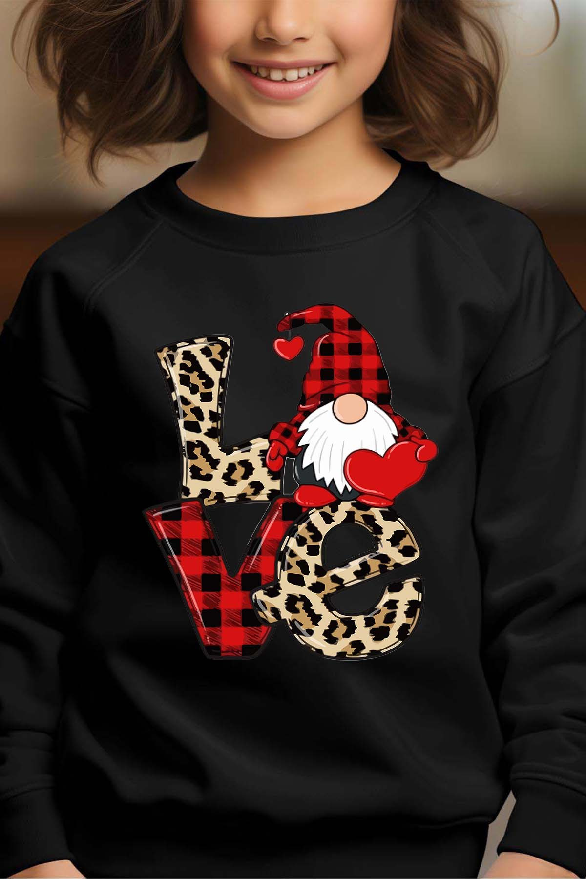 Mayorista I.A.L.D FRANCE - Lve nain - Sudadera de Cuello Redondo de Niña