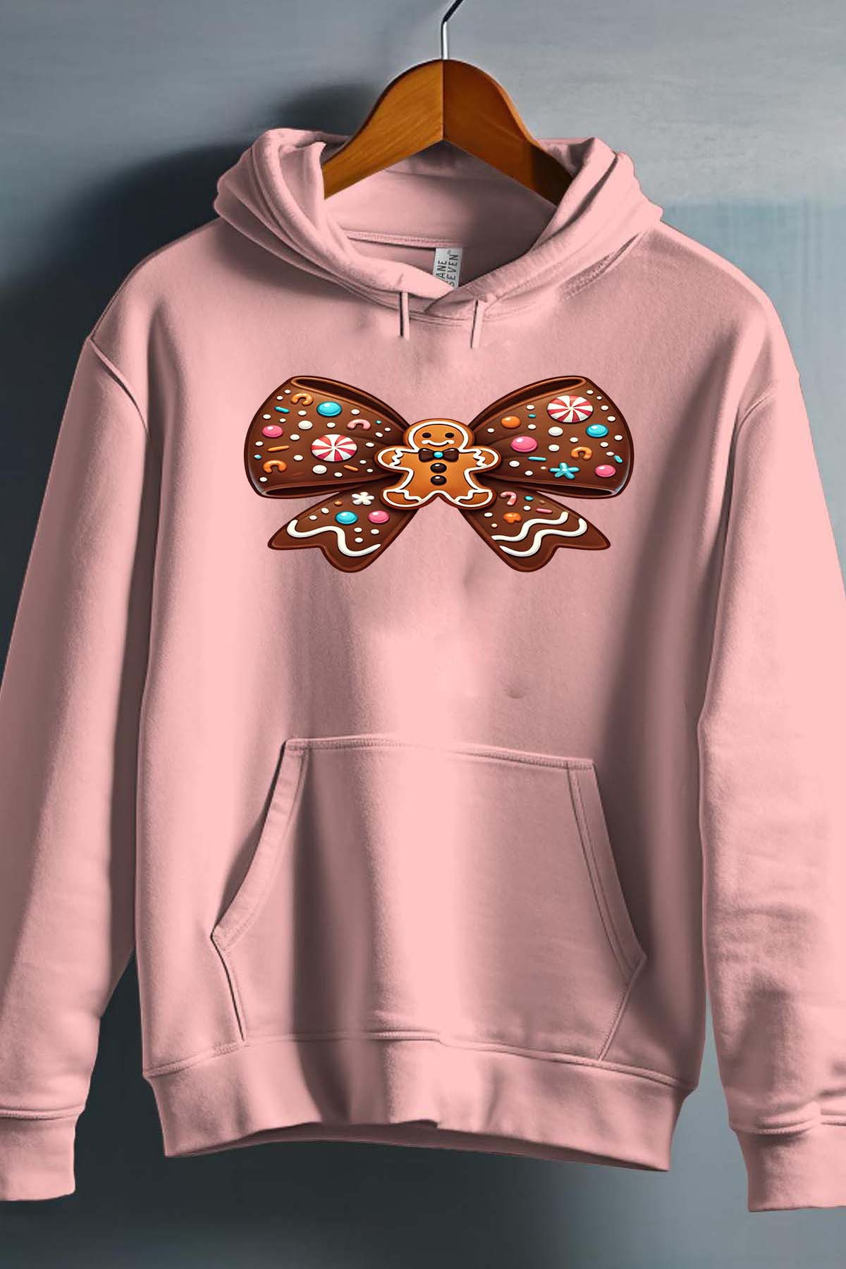 Grossiste I.A.L.D FRANCE - Gingerbread bow - Sweat Capuche Fille