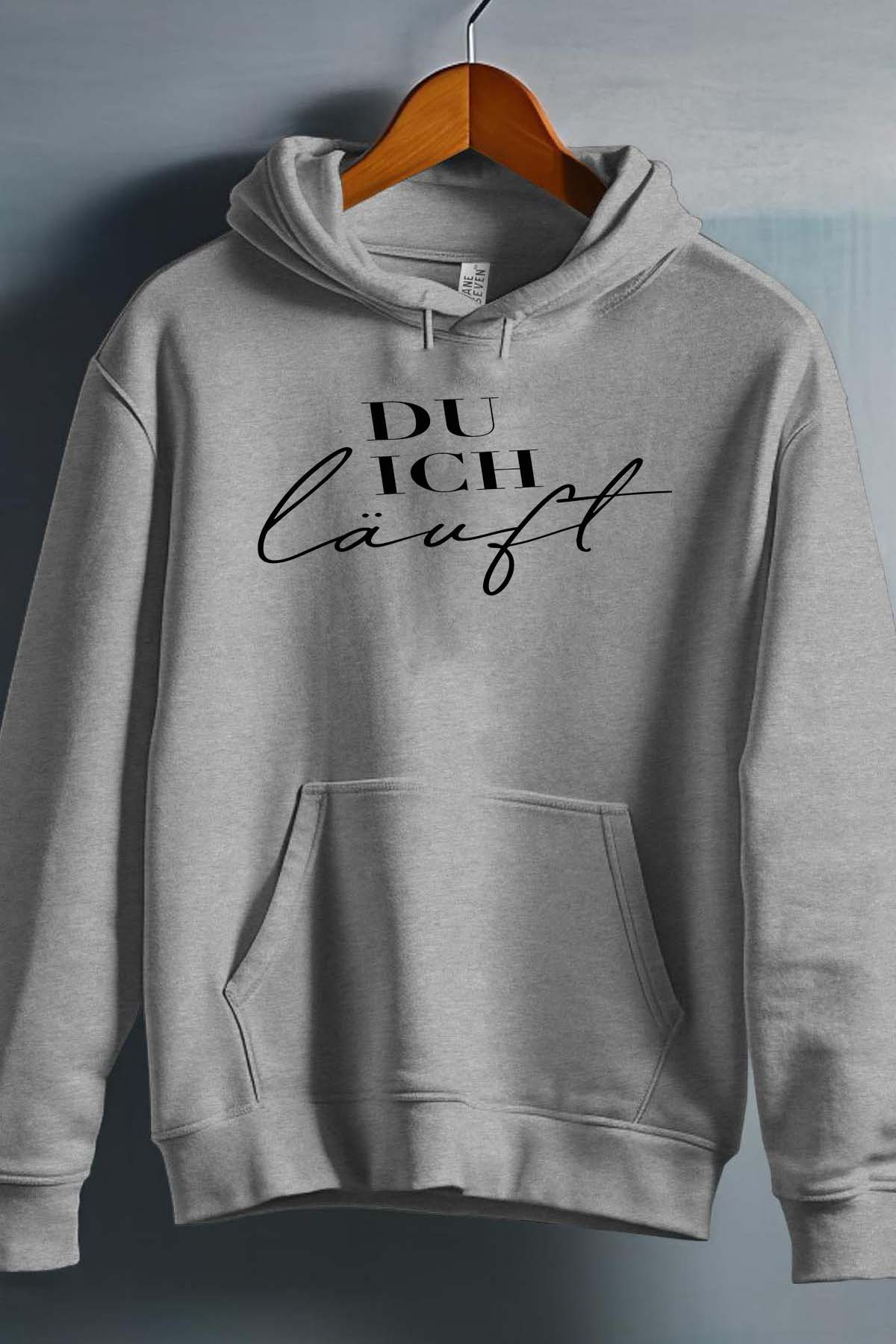 Grossiste I.A.L.D FRANCE - Ich lauft - Sweat Capuche Fille