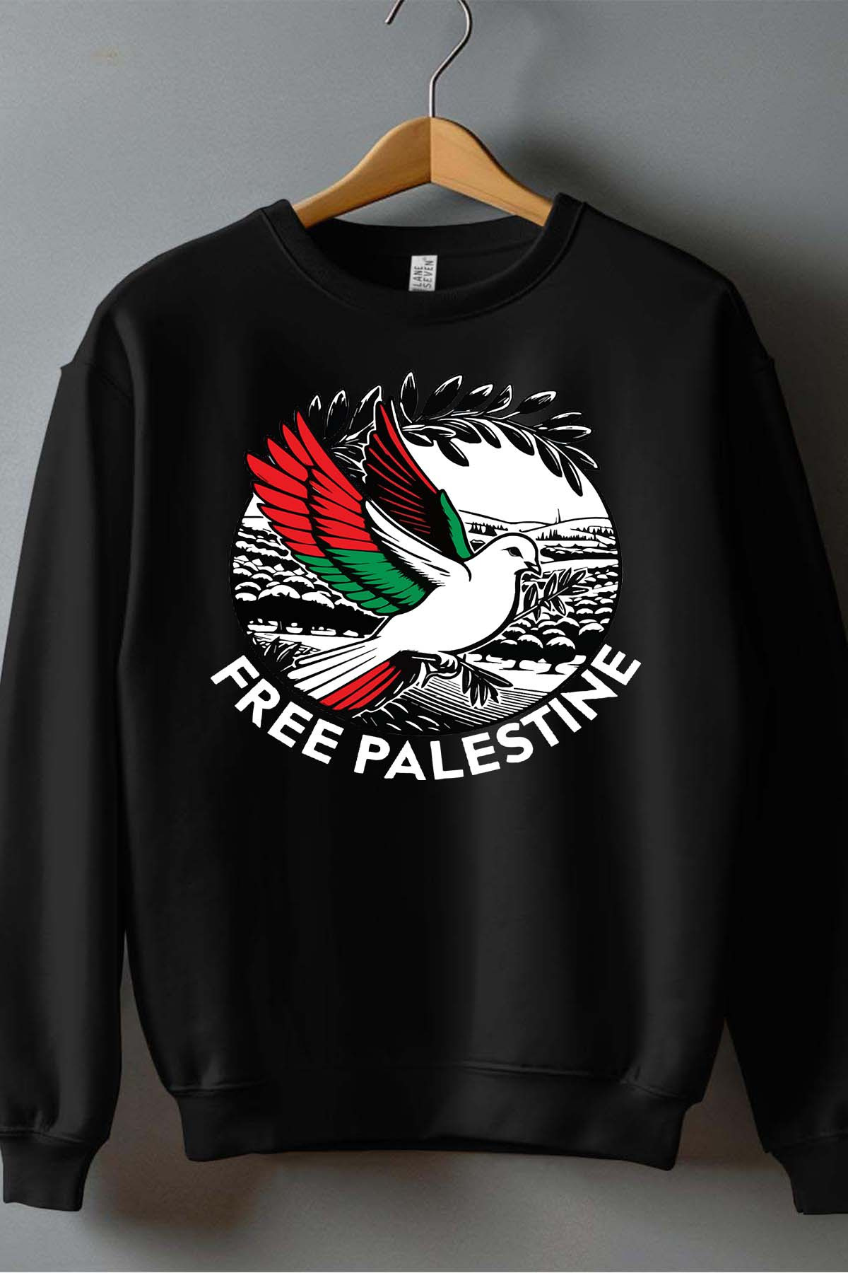 Wholesaler I.A.L.D FRANCE - Bird palestine - Crewneck sweatshirt Boy