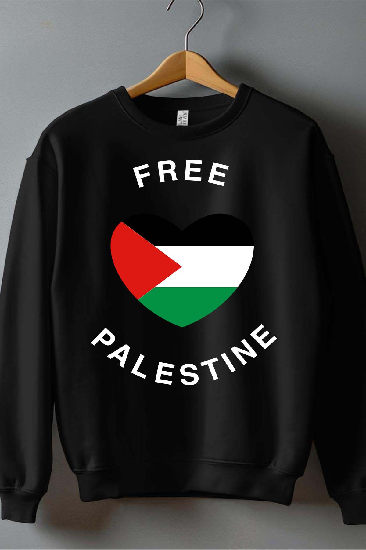 Wholesaler I.A.L.D FRANCE - Free palestine - Crewneck sweatshirt Boy