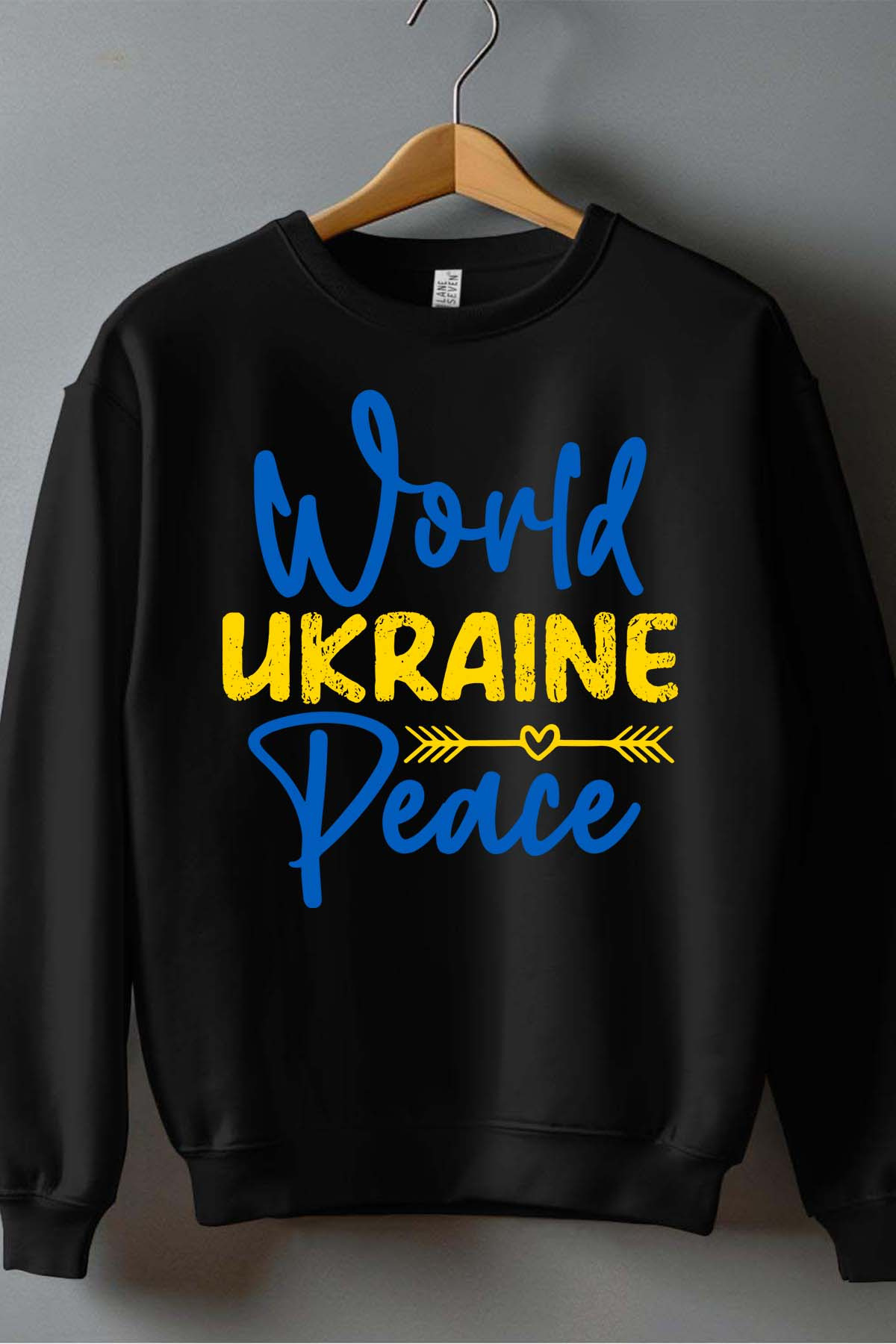 Wholesaler I.A.L.D FRANCE - Peace Ukraine - Crewneck sweatshirt Boy