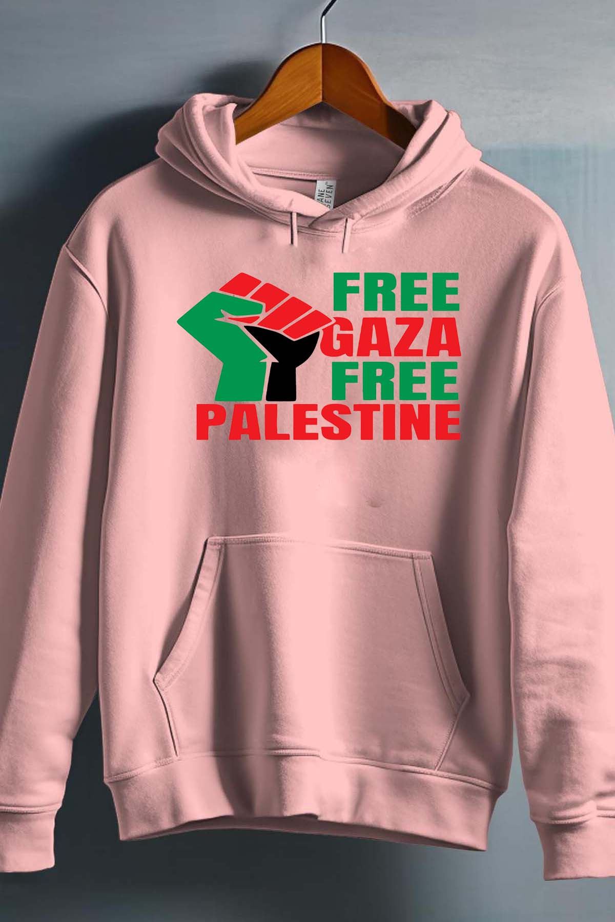 Grossiste I.A.L.D FRANCE - Free gaza - Sweat Capuche Fille