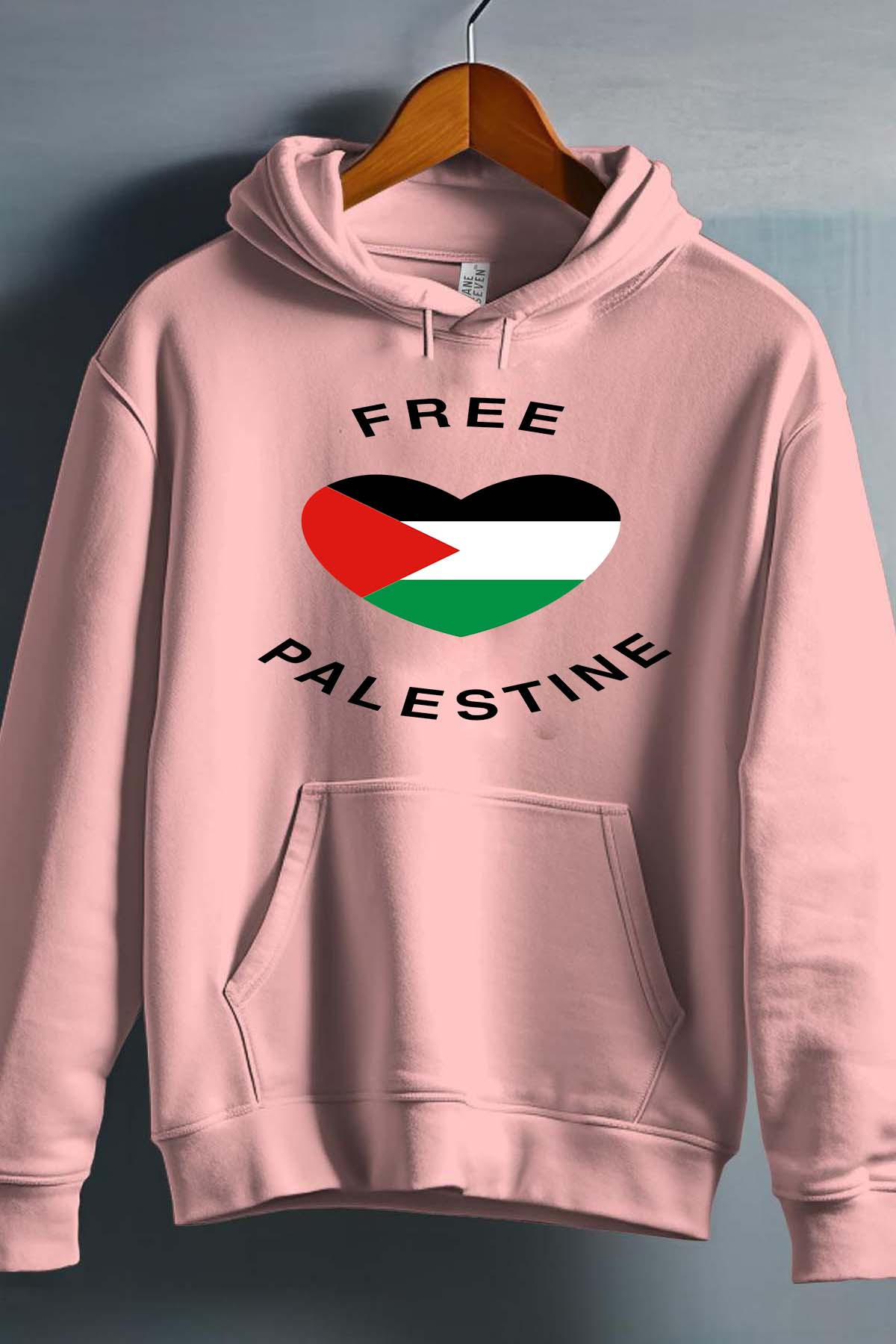 Grossista I.A.L.D FRANCE - Palestina libera - felpa con cappuccio per ragazze