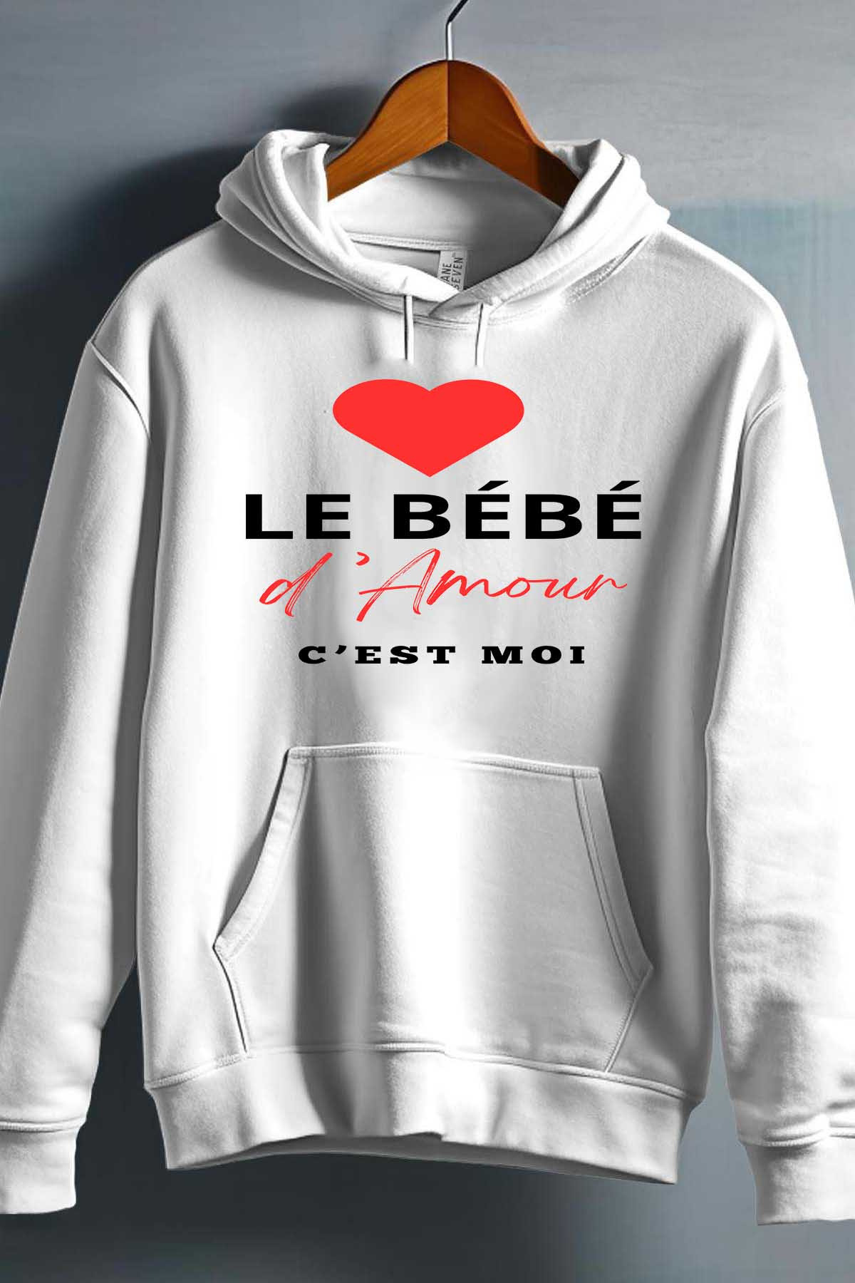 Grossiste I.A.L.D FRANCE - Le bb amour - Sweat Capuche Fille