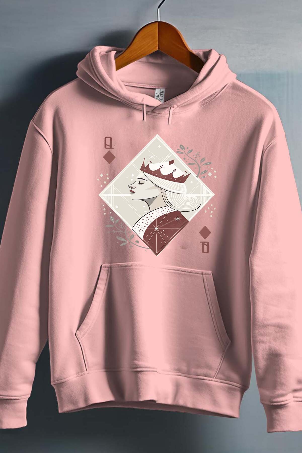 Großhändler I.A.L.D FRANCE - Queen Carte - Kapuzenpullover Mädchen