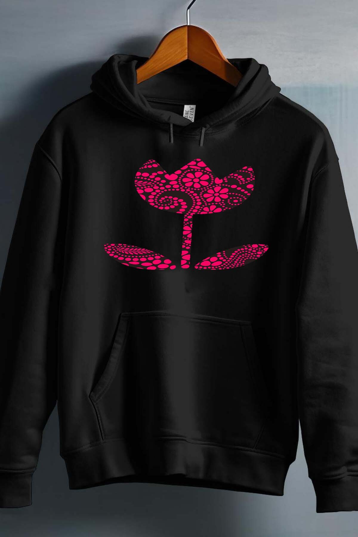 Wholesaler I.A.L.D FRANCE - Foral flower - Hooded sweatshirt Girl