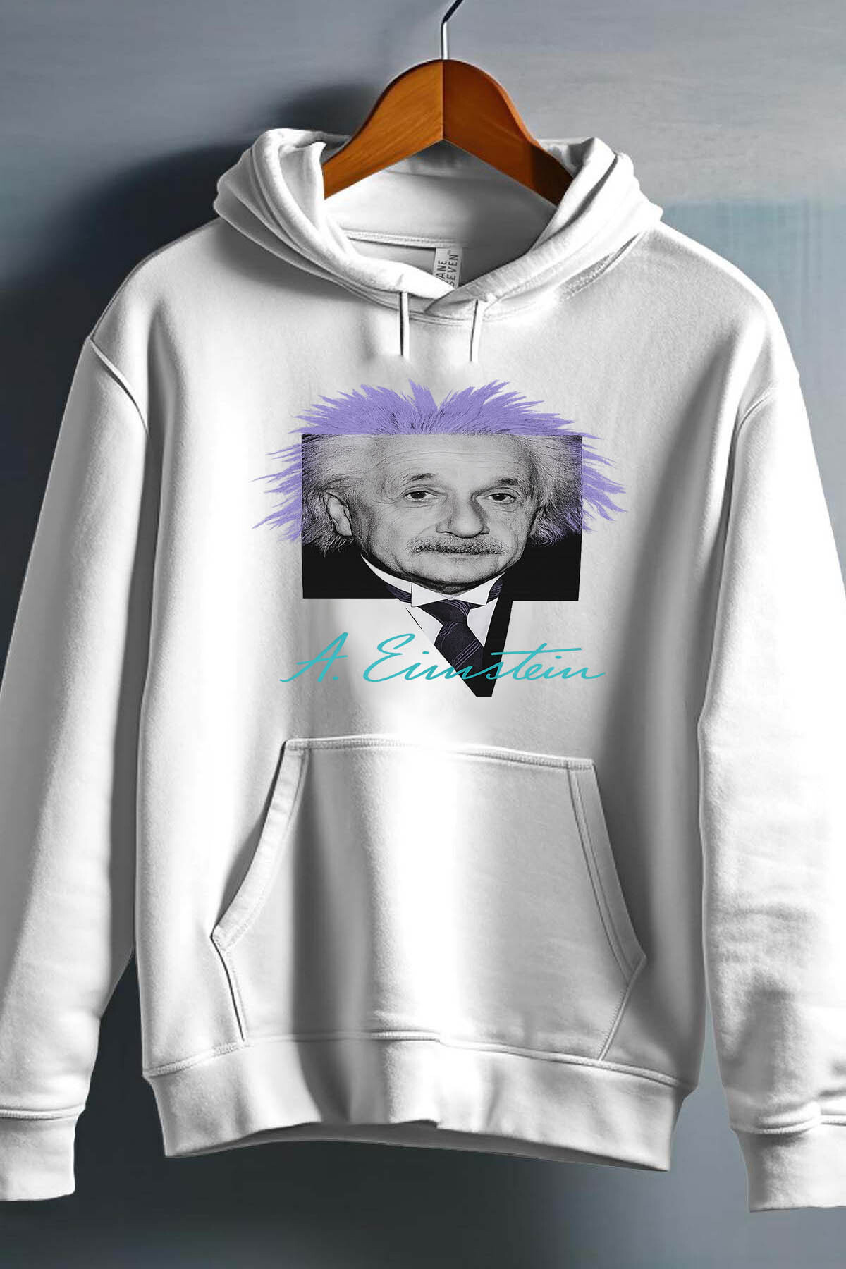 Wholesaler I.A.L.D FRANCE - Einstein violets - Hooded sweatshirt Girl