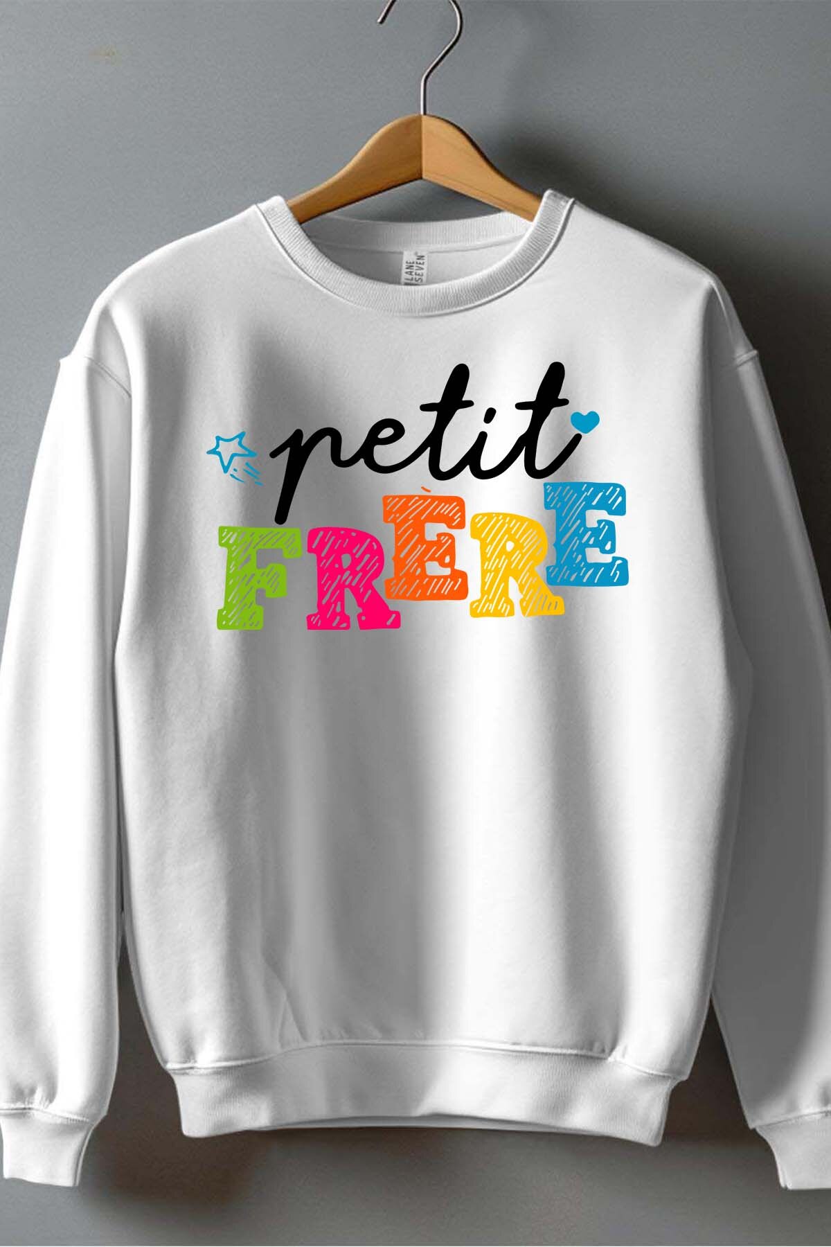 Grossiste I.A.L.D FRANCE - Petit frere Craie - Sweat Col Rond Garçon