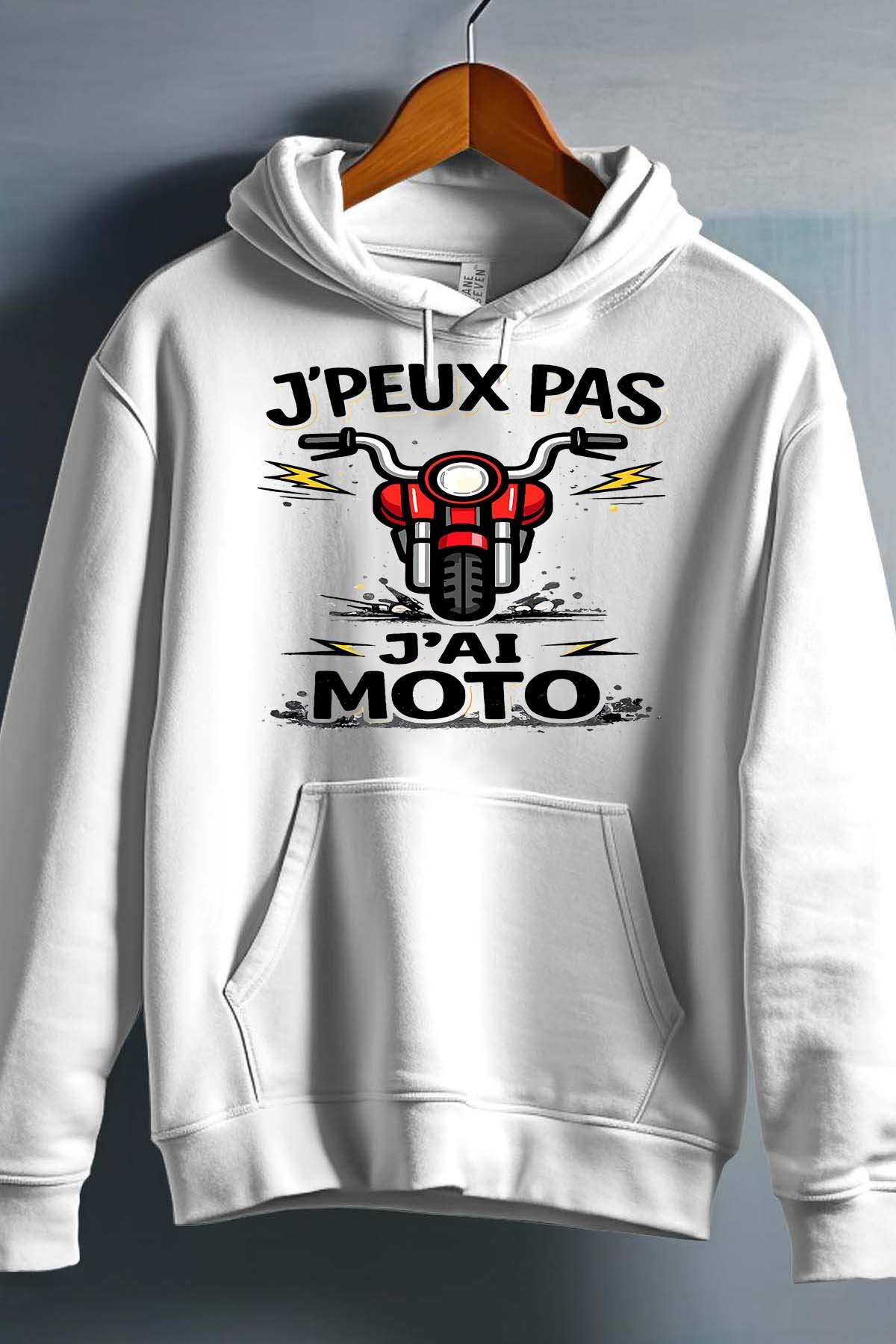 Grossiste I.A.L.D FRANCE - Peux pas... Moto Styl - Sweat Capuche Garçon