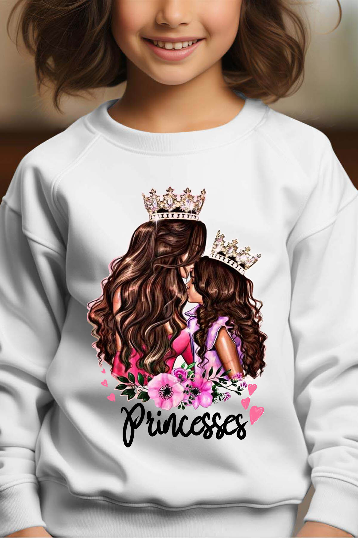 Wholesaler I.A.L.D FRANCE - Princess duo - Crewneck sweatshirt Girl