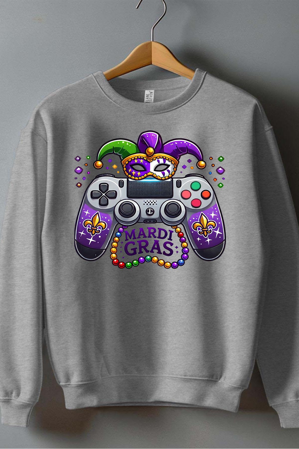 Grossista I.A.L.D FRANCE - Controllo del gioco Martedì Png - Round Garn Boy Sweat