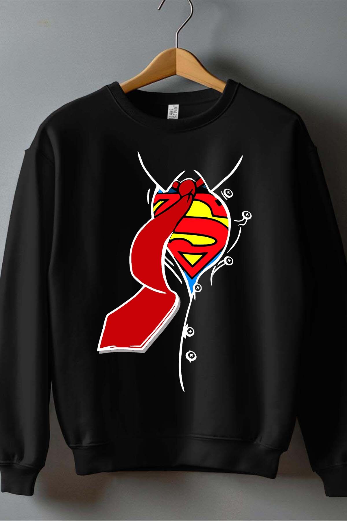 Großhändler I.A.L.D FRANCE - Superman EV - Rundhals-Sweatshirt für Jungen