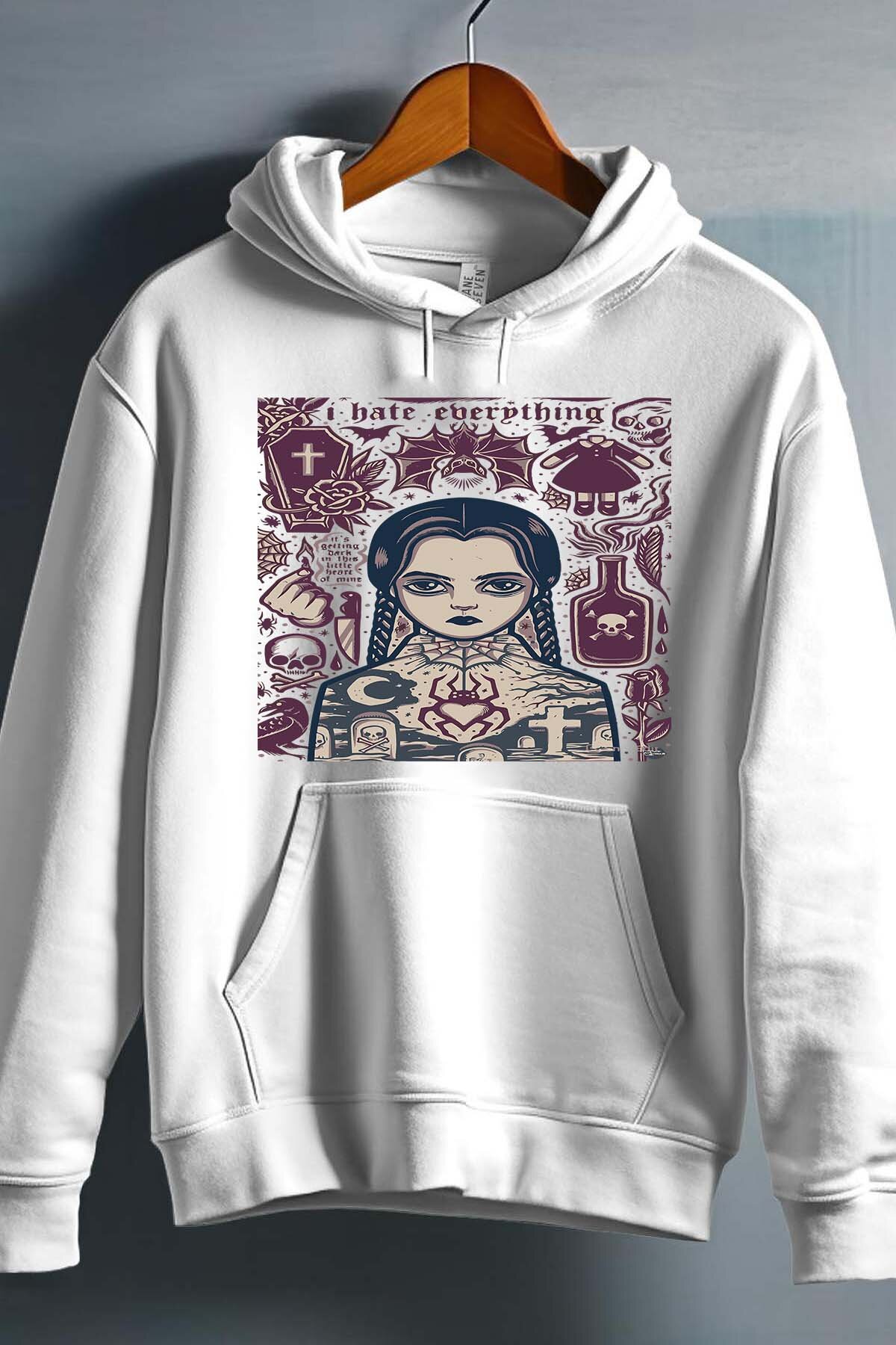 Mayorista I.A.L.D FRANCE - Mercredi Hate - Sudadera con capucha Niña