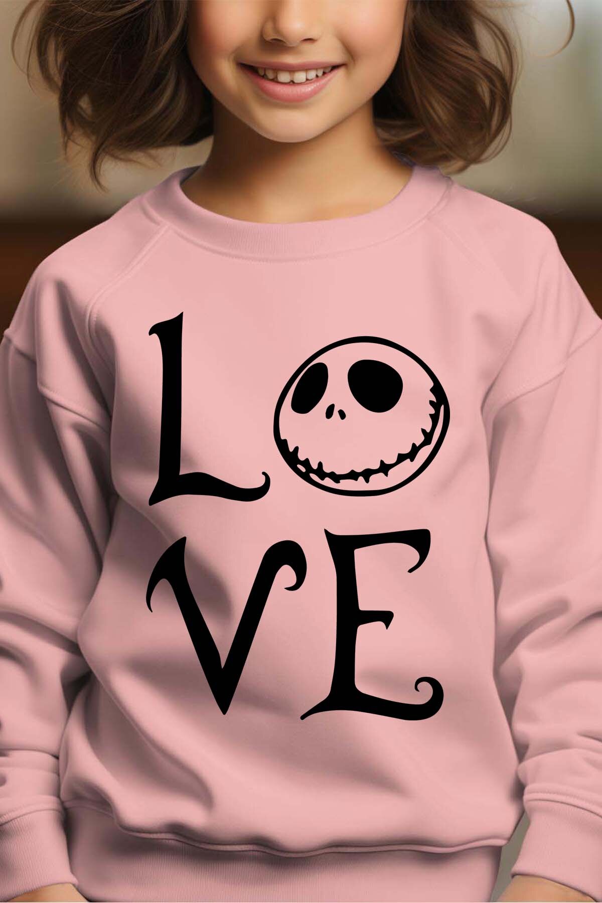 Großhändler I.A.L.D FRANCE - Liebe Alptraum - Rundhals-Sweatshirt Mädchen