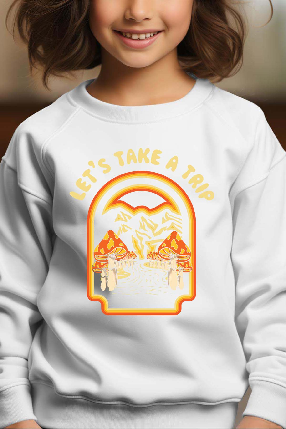 Wholesaler I.A.L.D FRANCE - Take a trip - Crewneck sweatshirt Girl