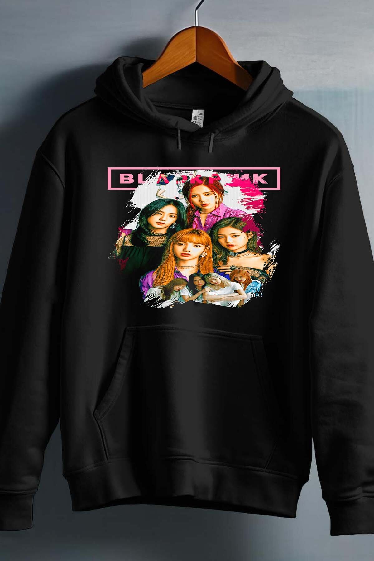 Grossiste I.A.L.D FRANCE - BLACKPINK Girly - Sweat Capuche Fille