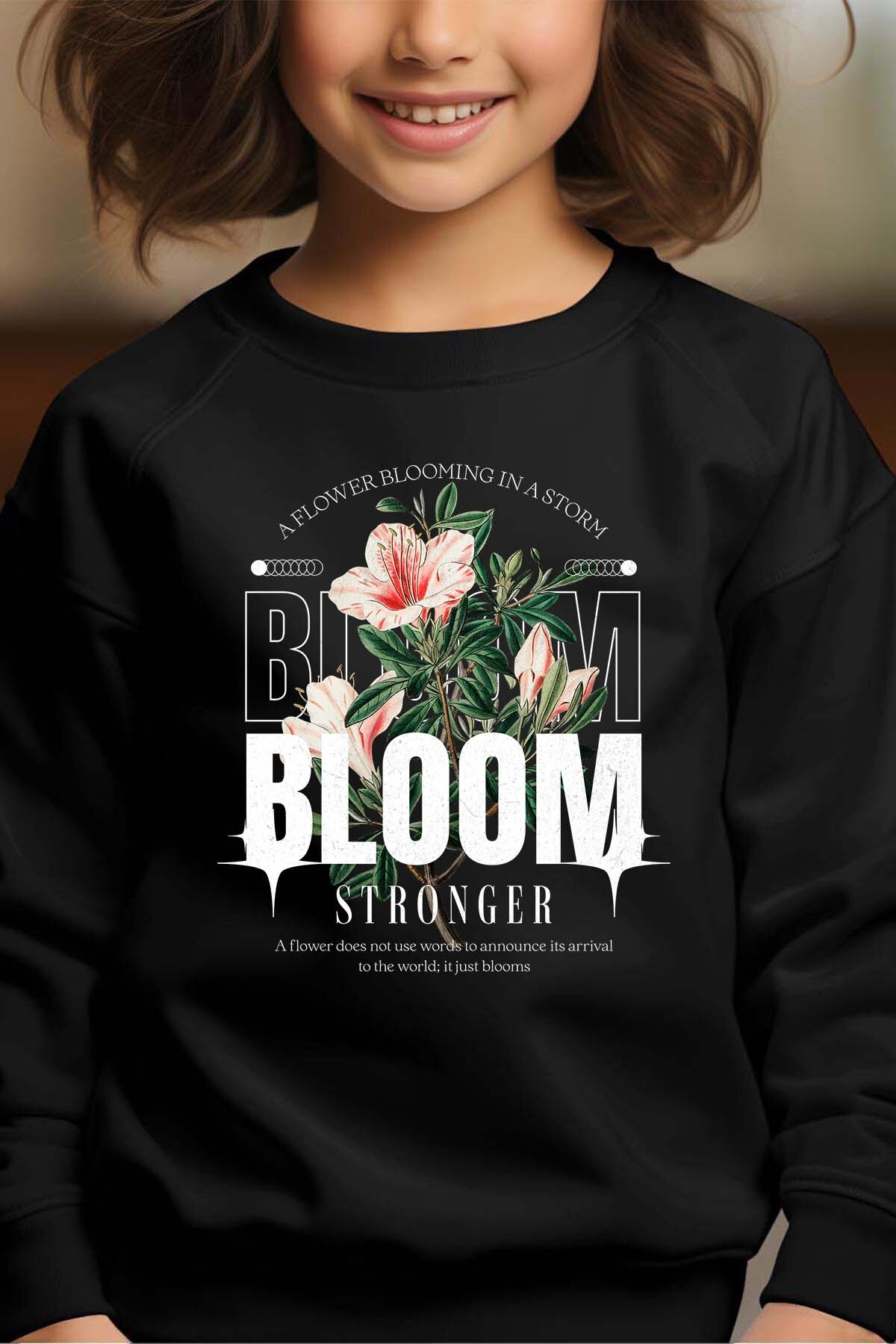 Wholesaler I.A.L.D FRANCE - Storm Bloom - Crewneck sweatshirt Girl