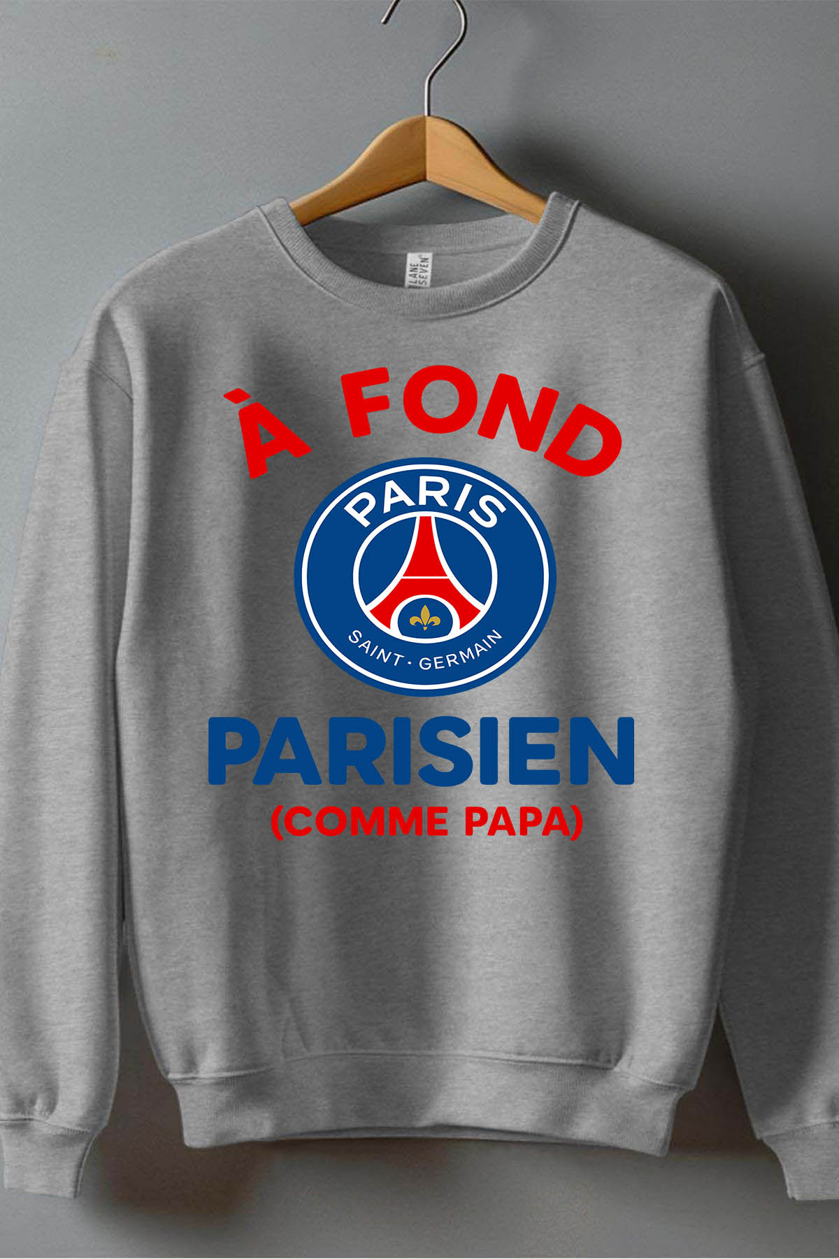 Grossiste I.A.L.D FRANCE - À Fond Parisien - Sweat Col Rond Garçon