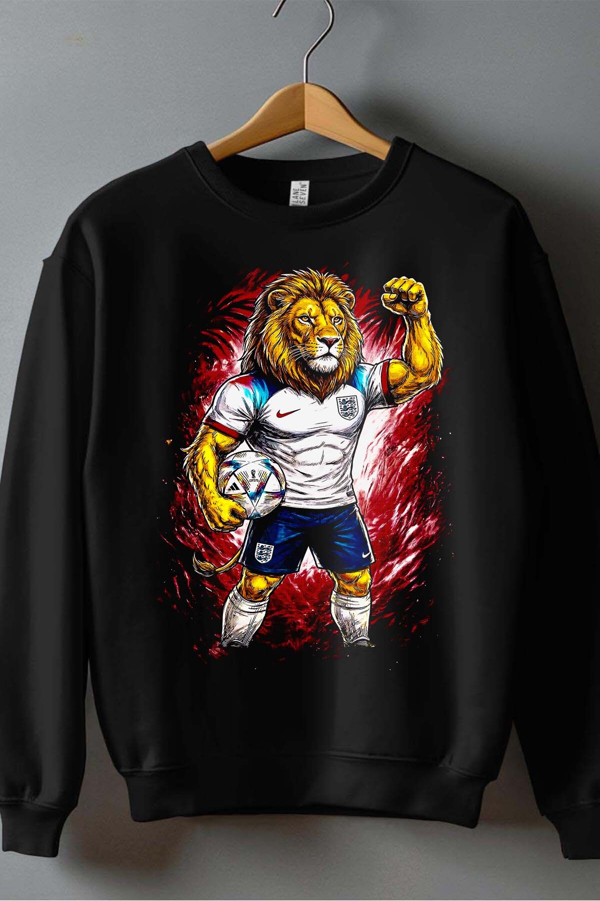Grossiste I.A.L.D FRANCE - Inglaterra 1 Mascot - Sweat Col Rond Garçon